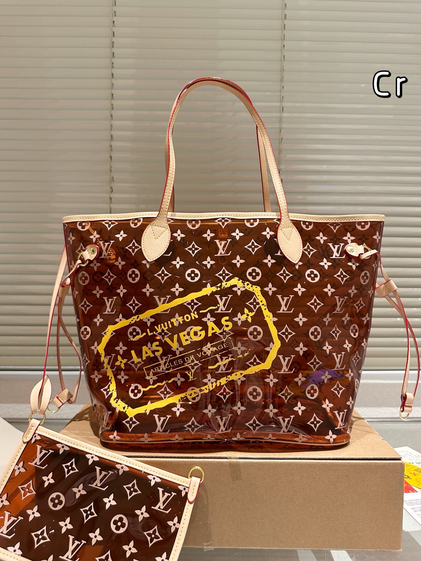 LV transparent bag