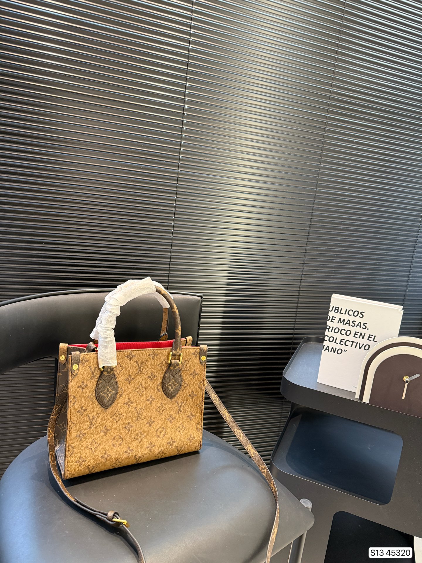 LV onthego tote bag handbag