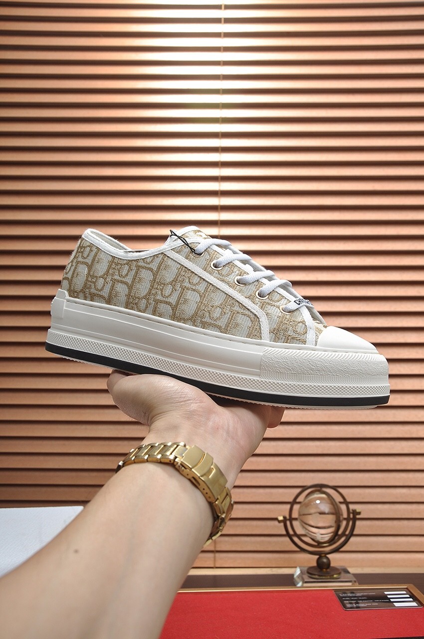 Dior walk Embroidered casual shoes - Couple