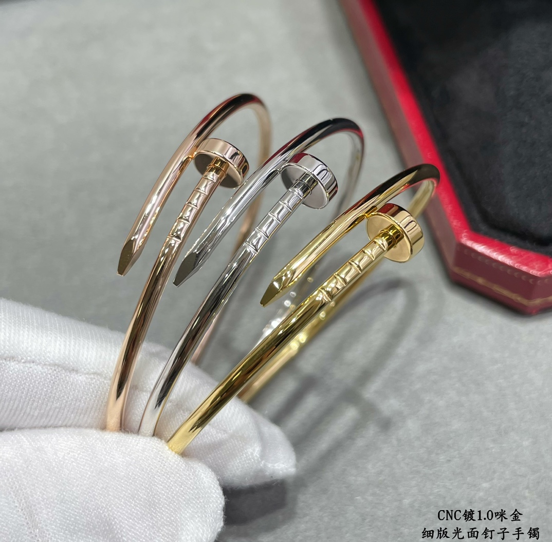 Cartier nail bracelet
