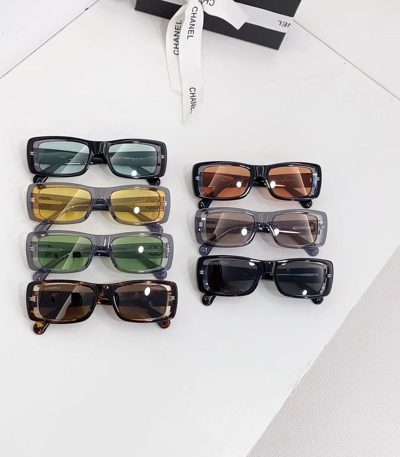 Chanel multicolored sunglasses