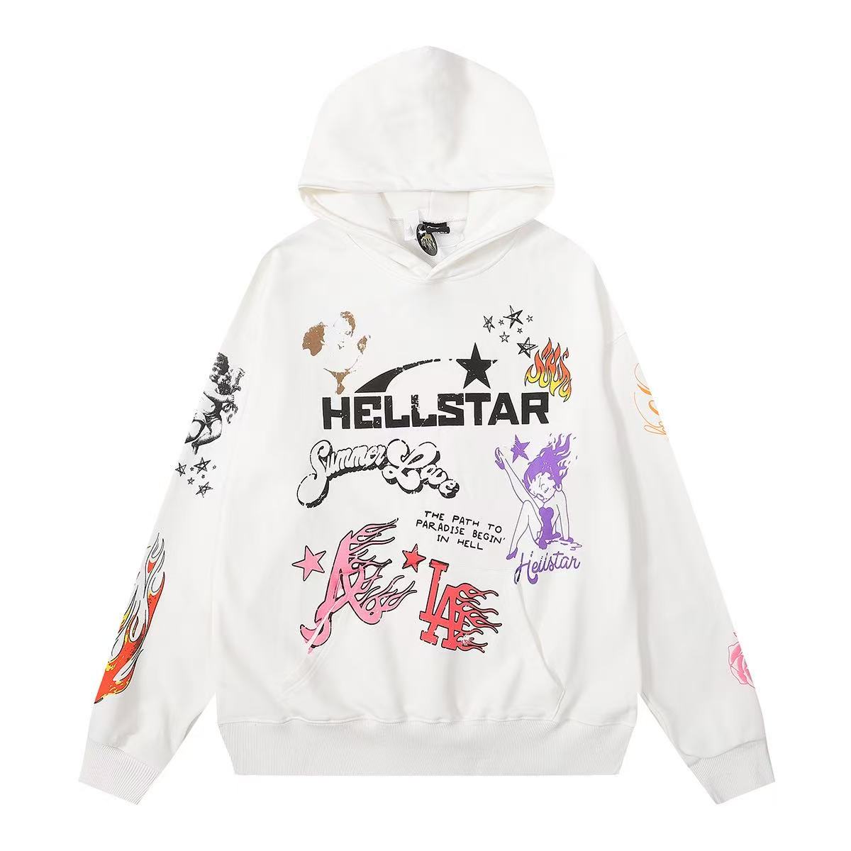 Hellstar Studios hoodies and sweatpants