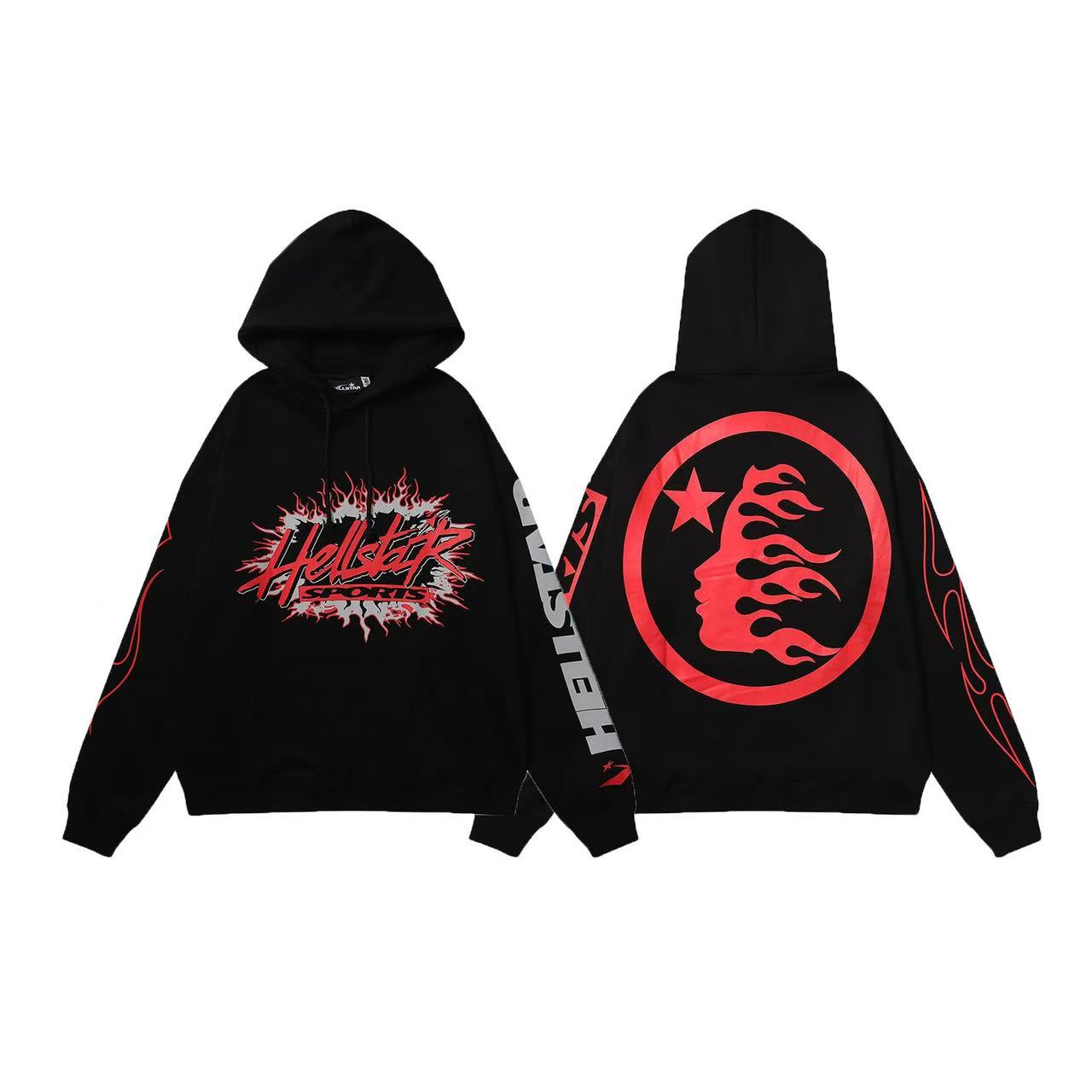 Hellstar Studios hoodies and sweatpants
