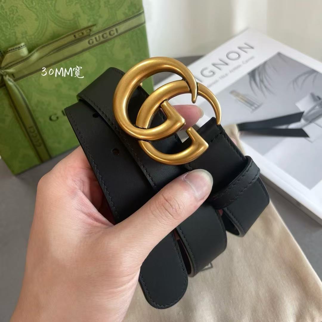 Gucci cowhide belt