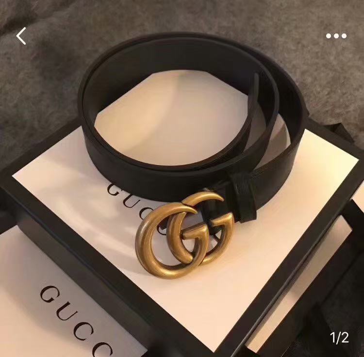 Gucci double G belt
