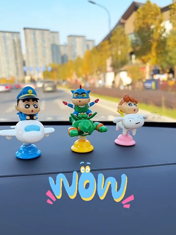 Officially licensed crayon mini figure cartoon doll figurine limited edition box set