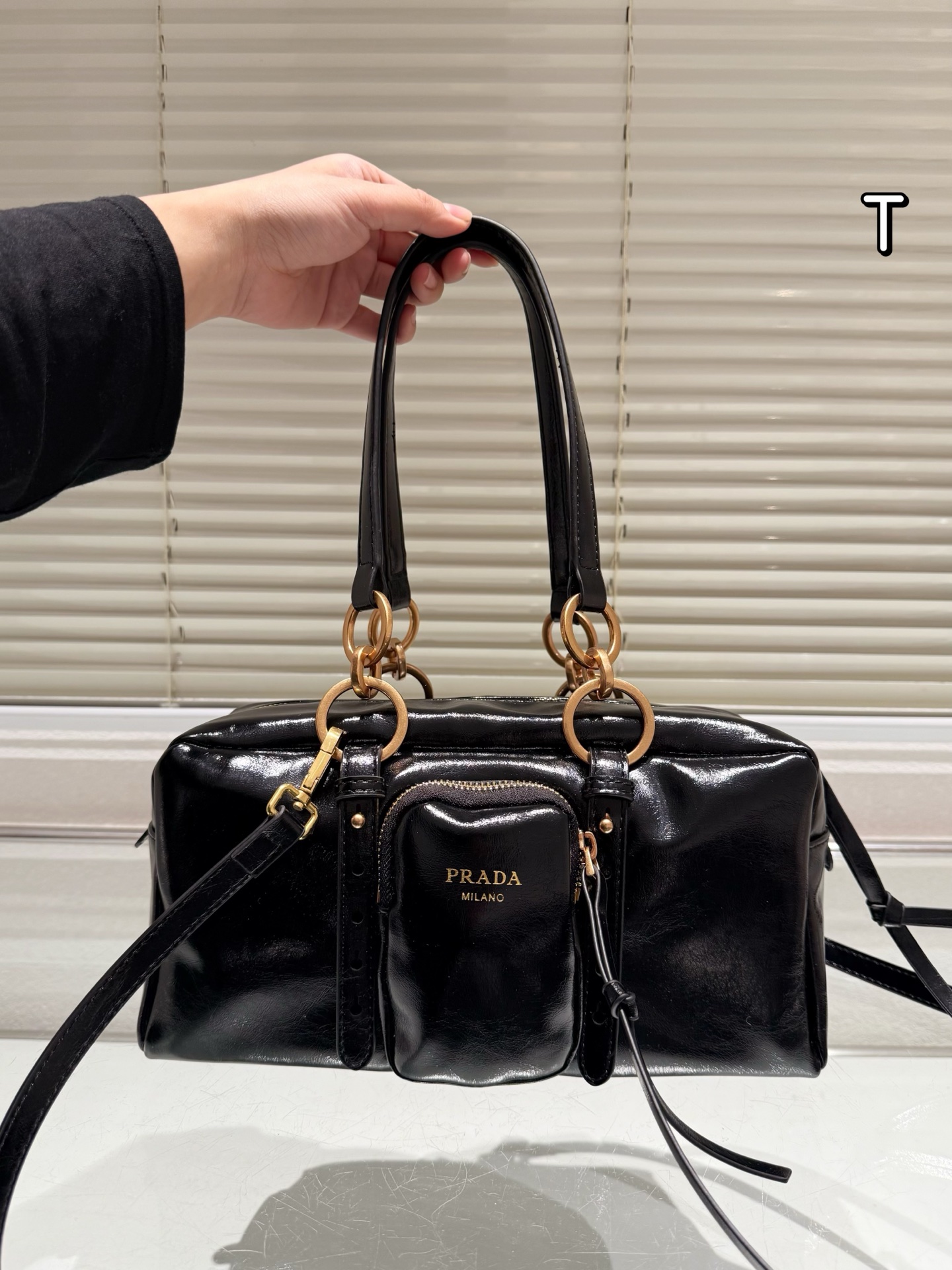 Prada Sof Lux cube handbag