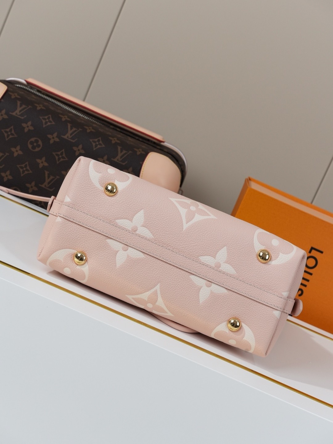 LV CarryAll Monogram Emeinte Milky Way handbag