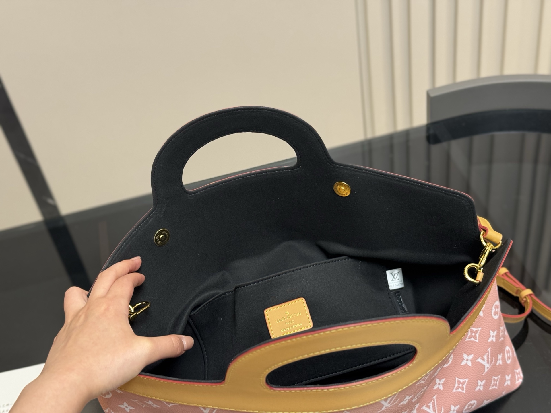 LV Biker motorcycle bag