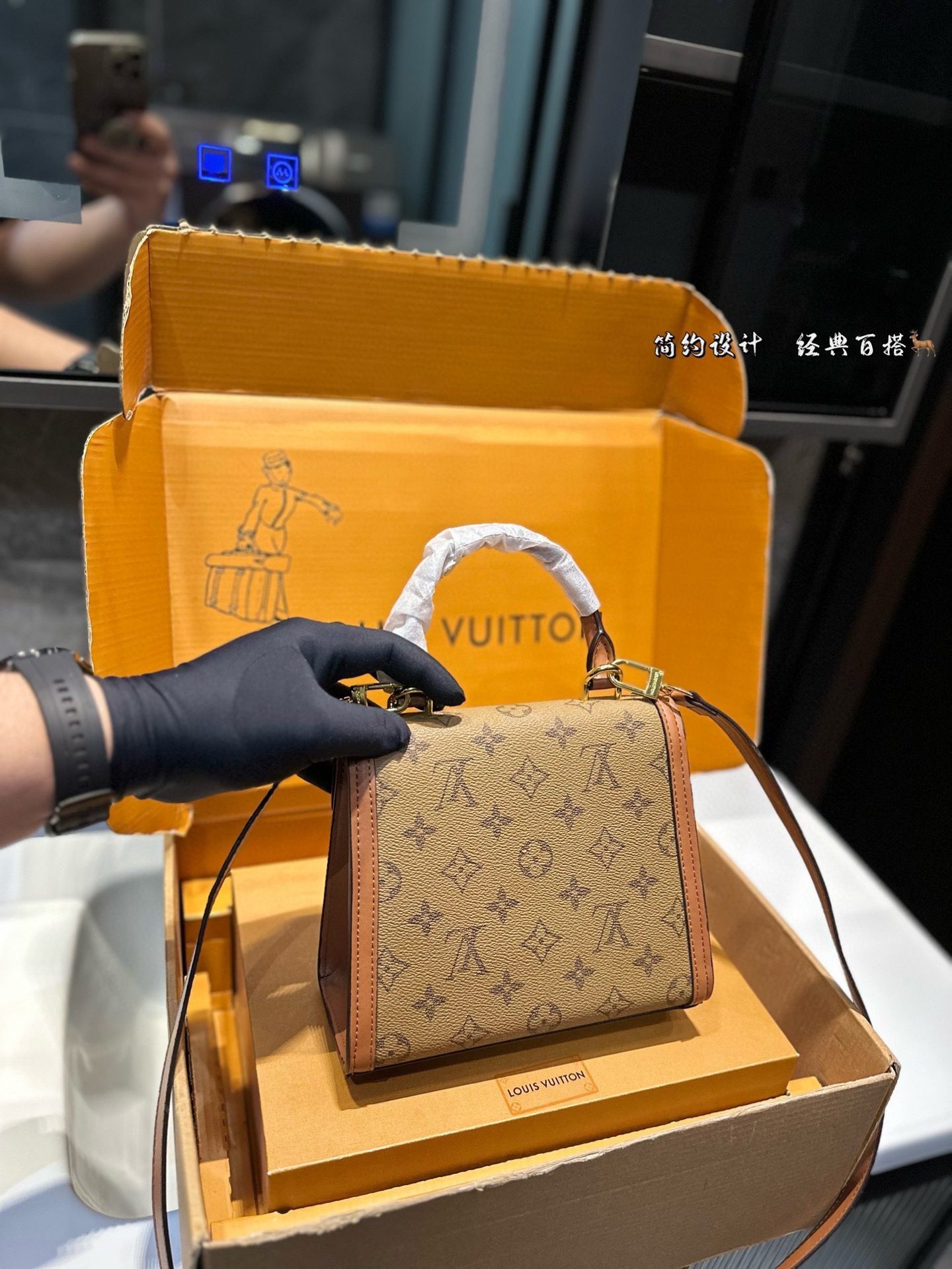 LV Dauphine Pochette Metis bag