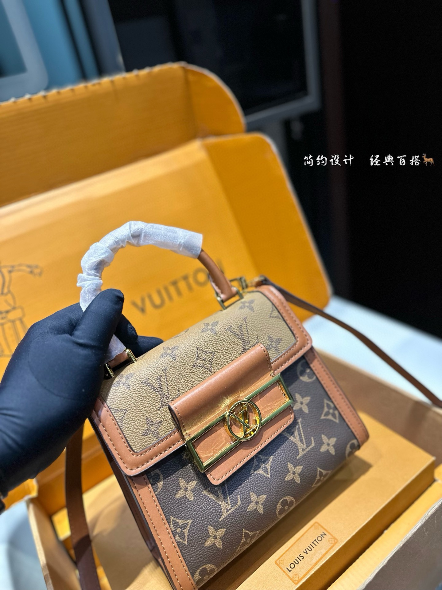 LV Dauphine Pochette Metis bag