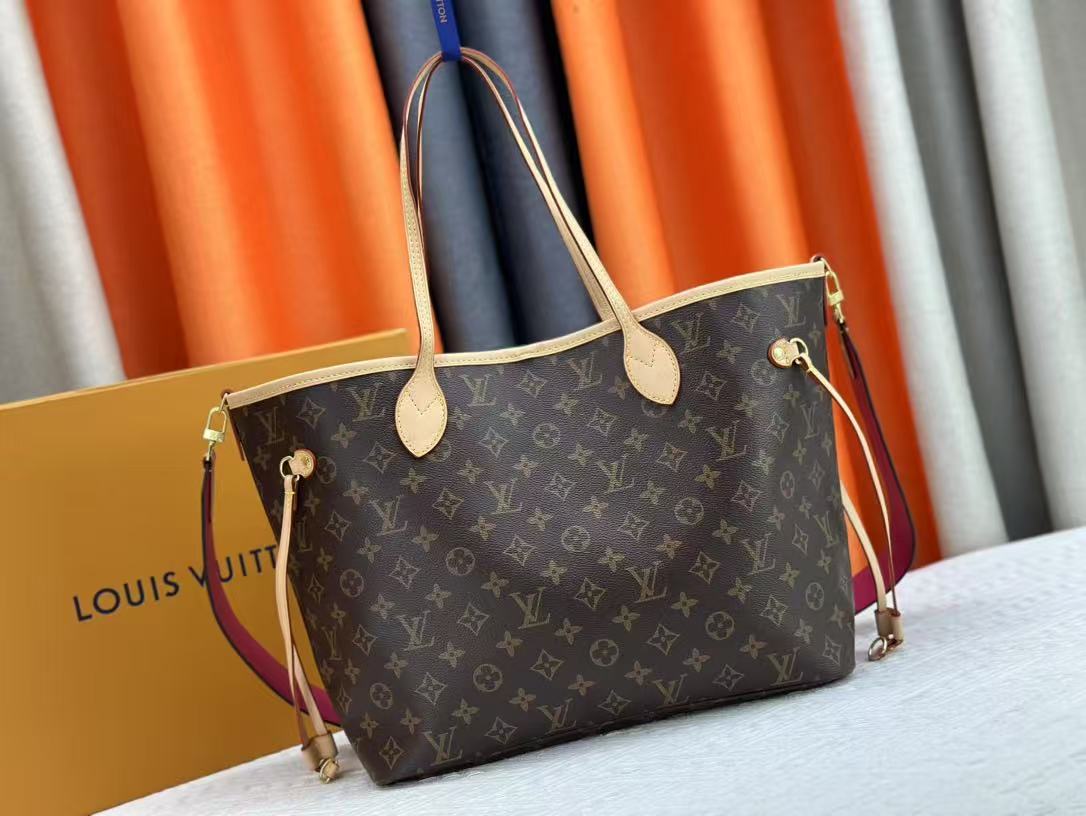 LV Neverfull medium-sized double-sided tote bag