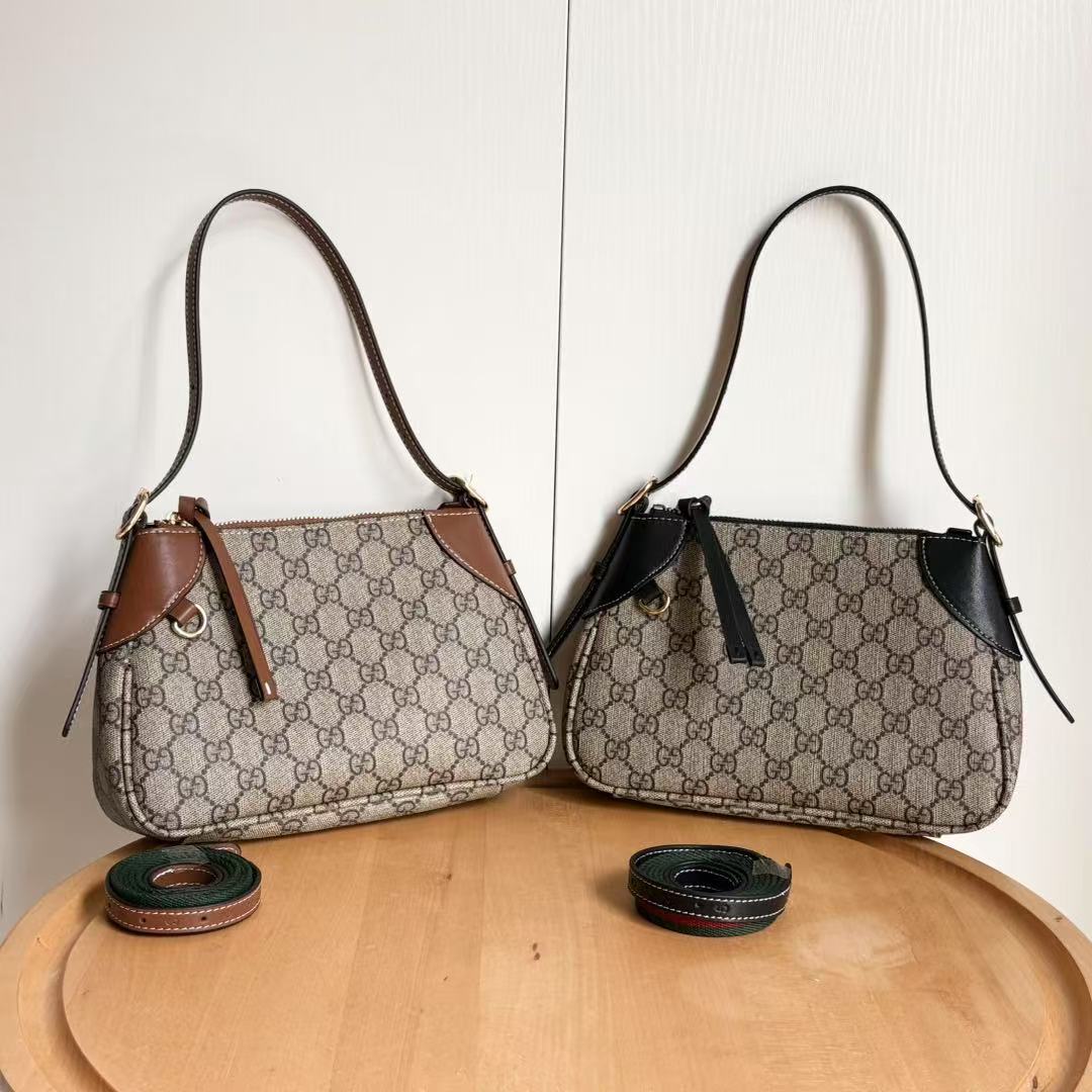 Gucci emblem underarm bag