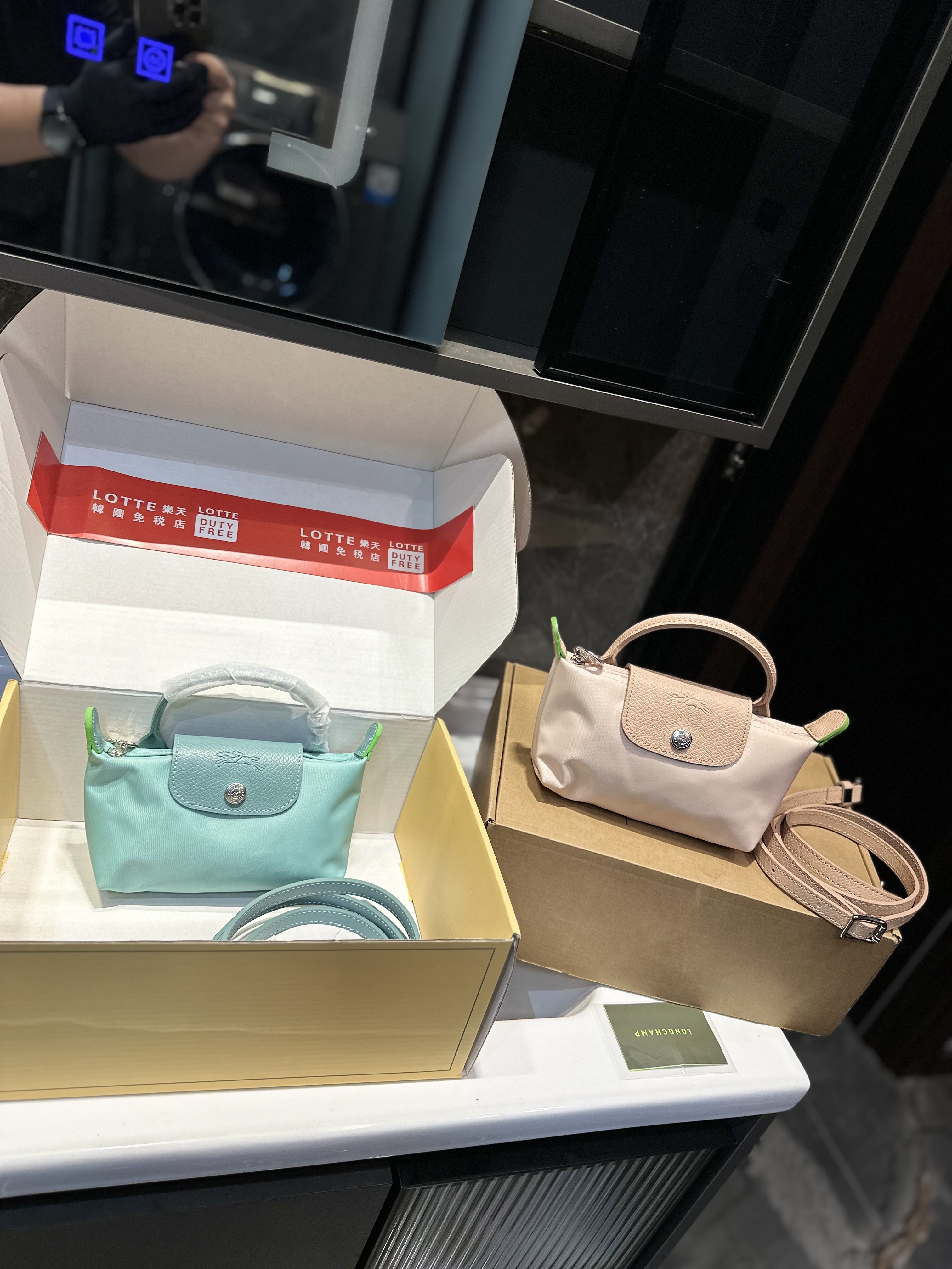 Long champ mini bag