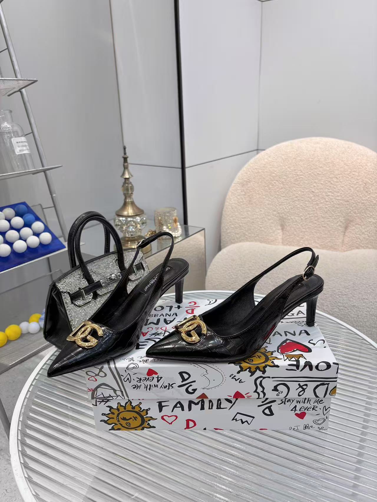 Dolce & Gabbana pointed high heels