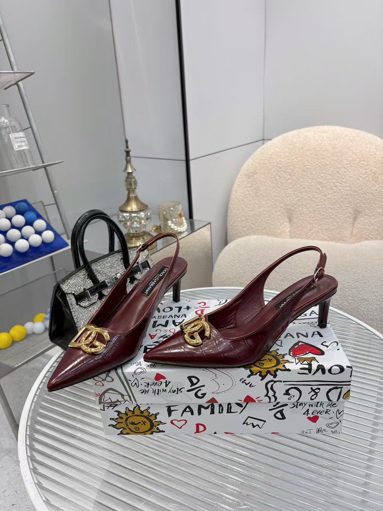 Dolce & Gabbana pointed high heels