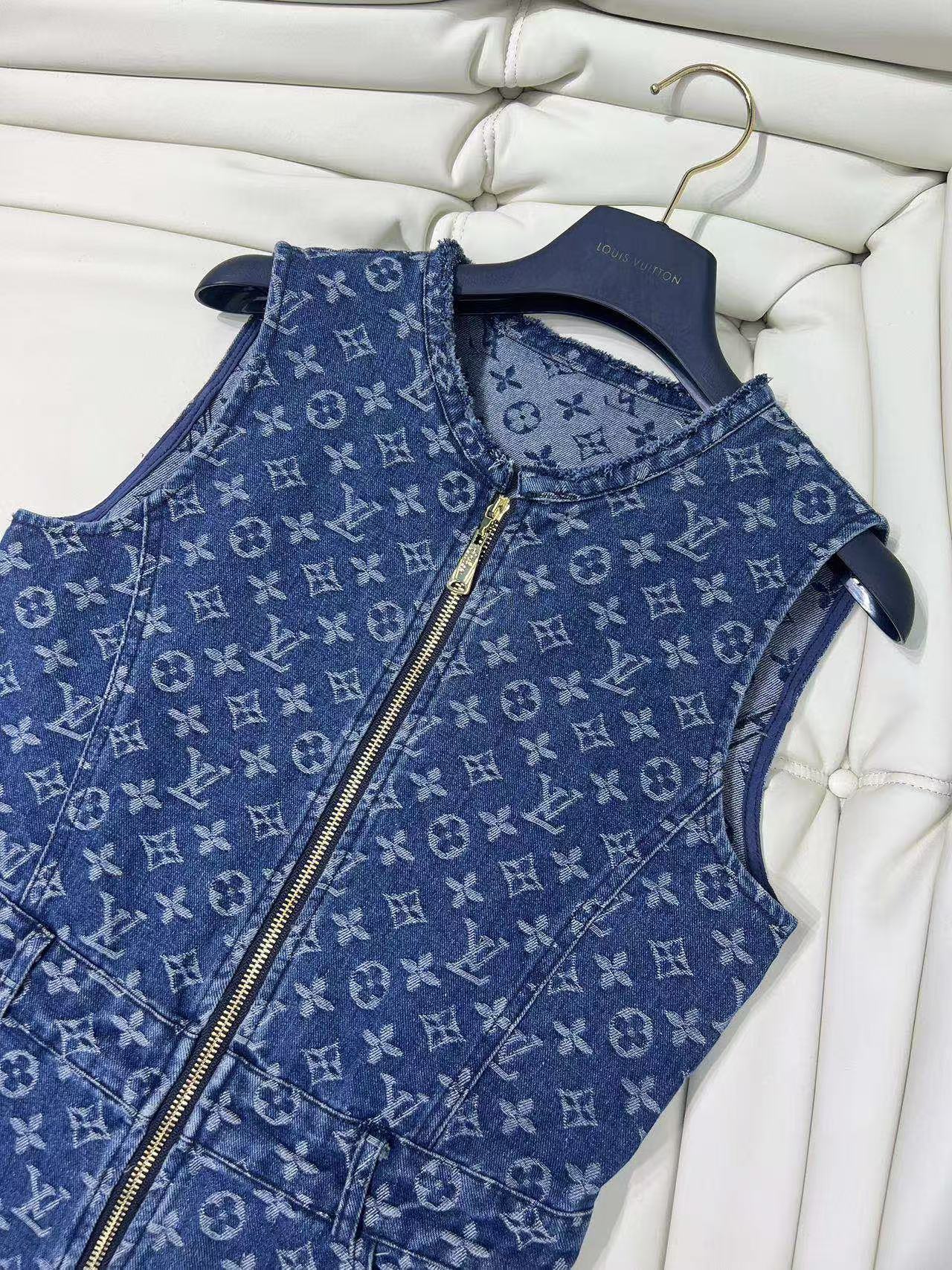 LV denim dress