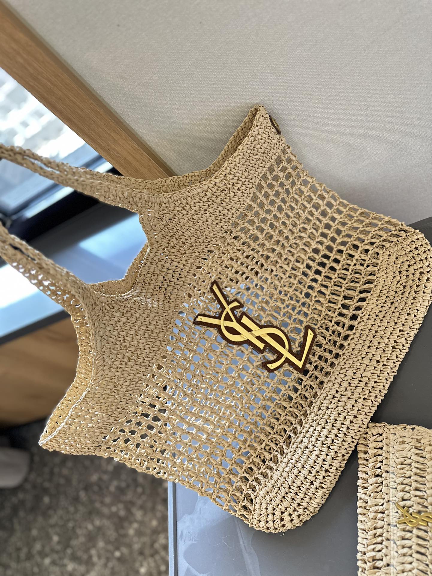 YSL woven bag