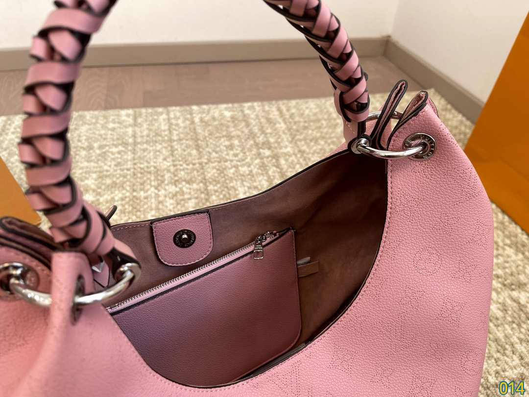 LV hand-held woven tote bag