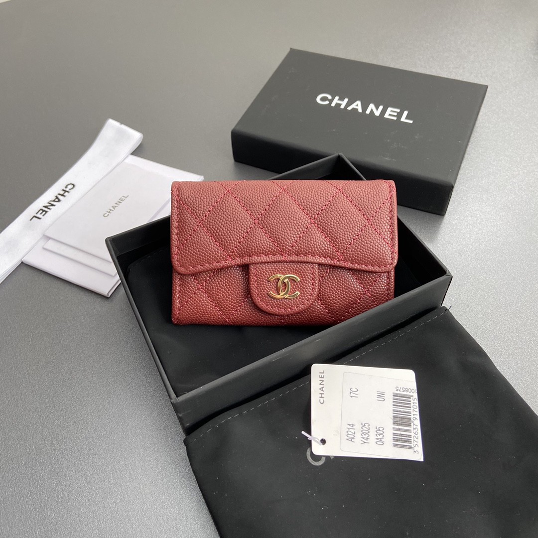 Chanel wallet card holder