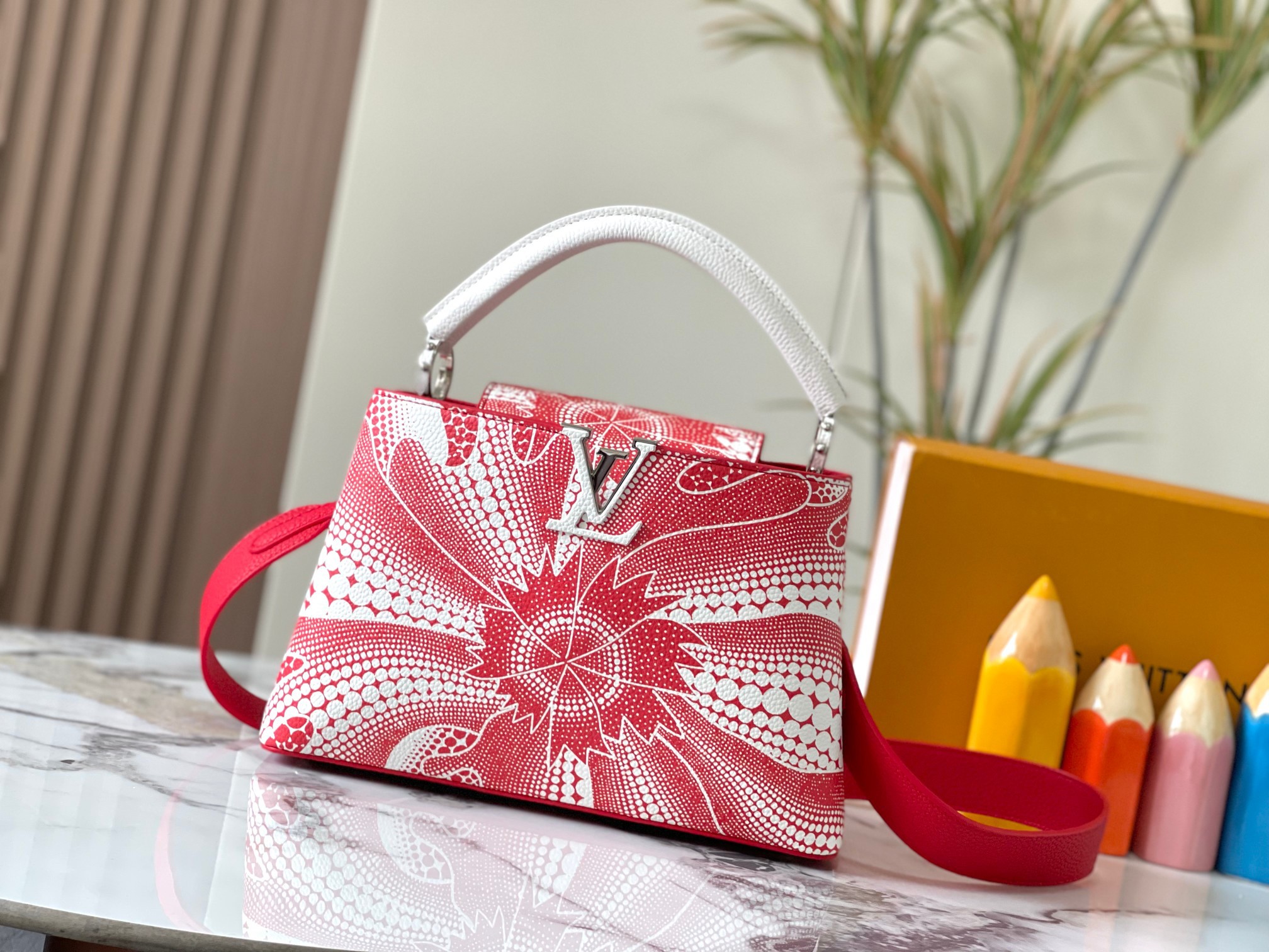LV CAPUCINES monogram handbag