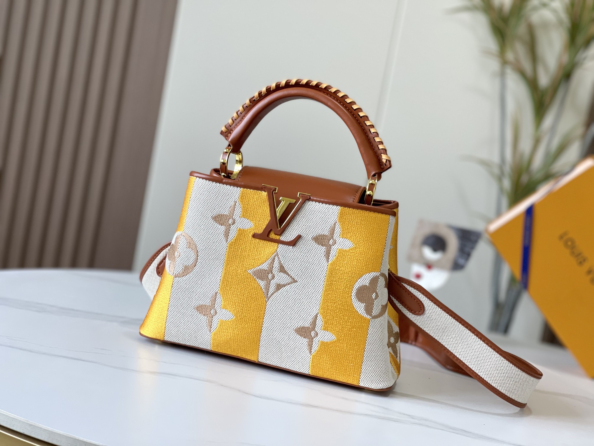 LV CAPUCINES monogram handbag