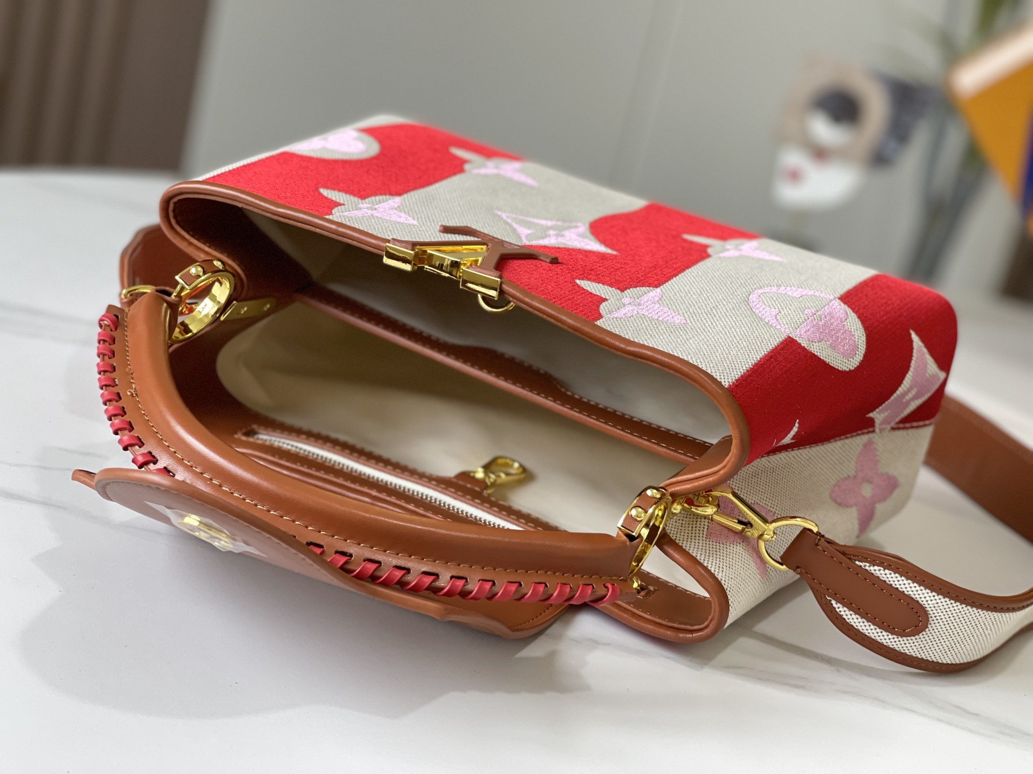 LV CAPUCINES monogram handbag