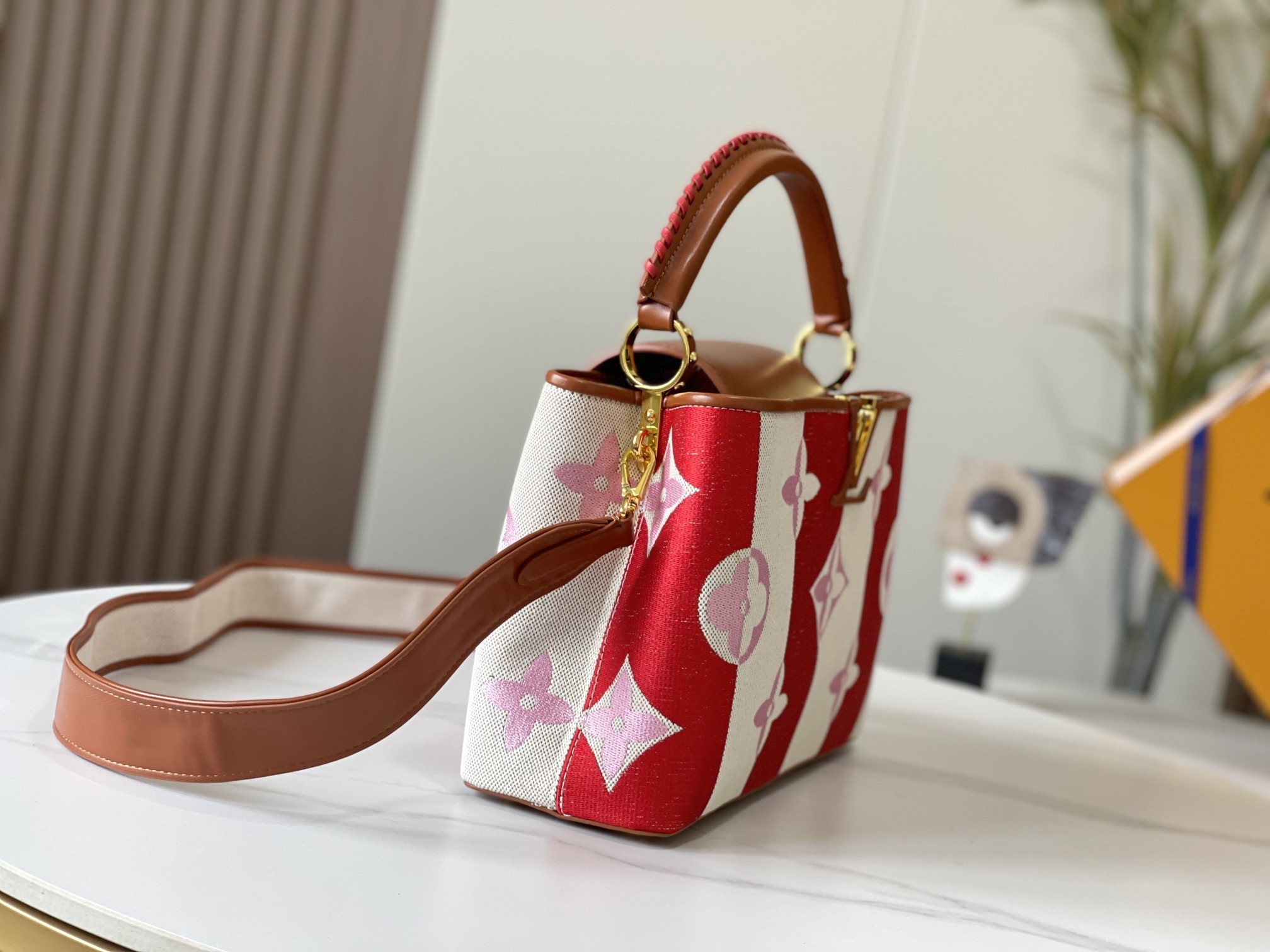 LV CAPUCINES monogram handbag