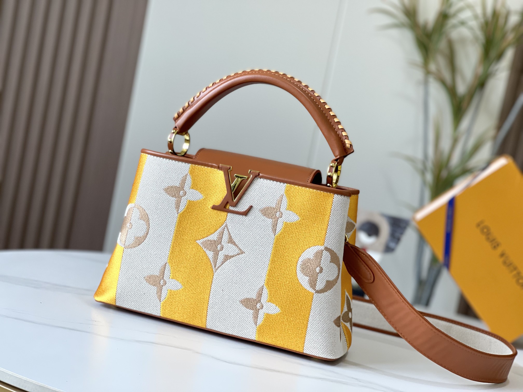 LV CAPUCINES monogram handbag