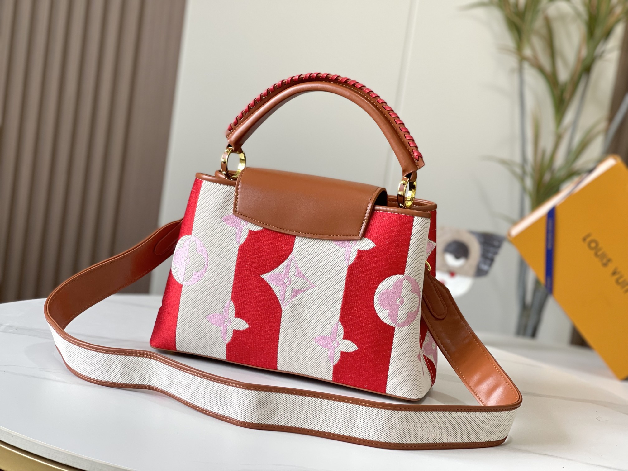 LV CAPUCINES monogram handbag