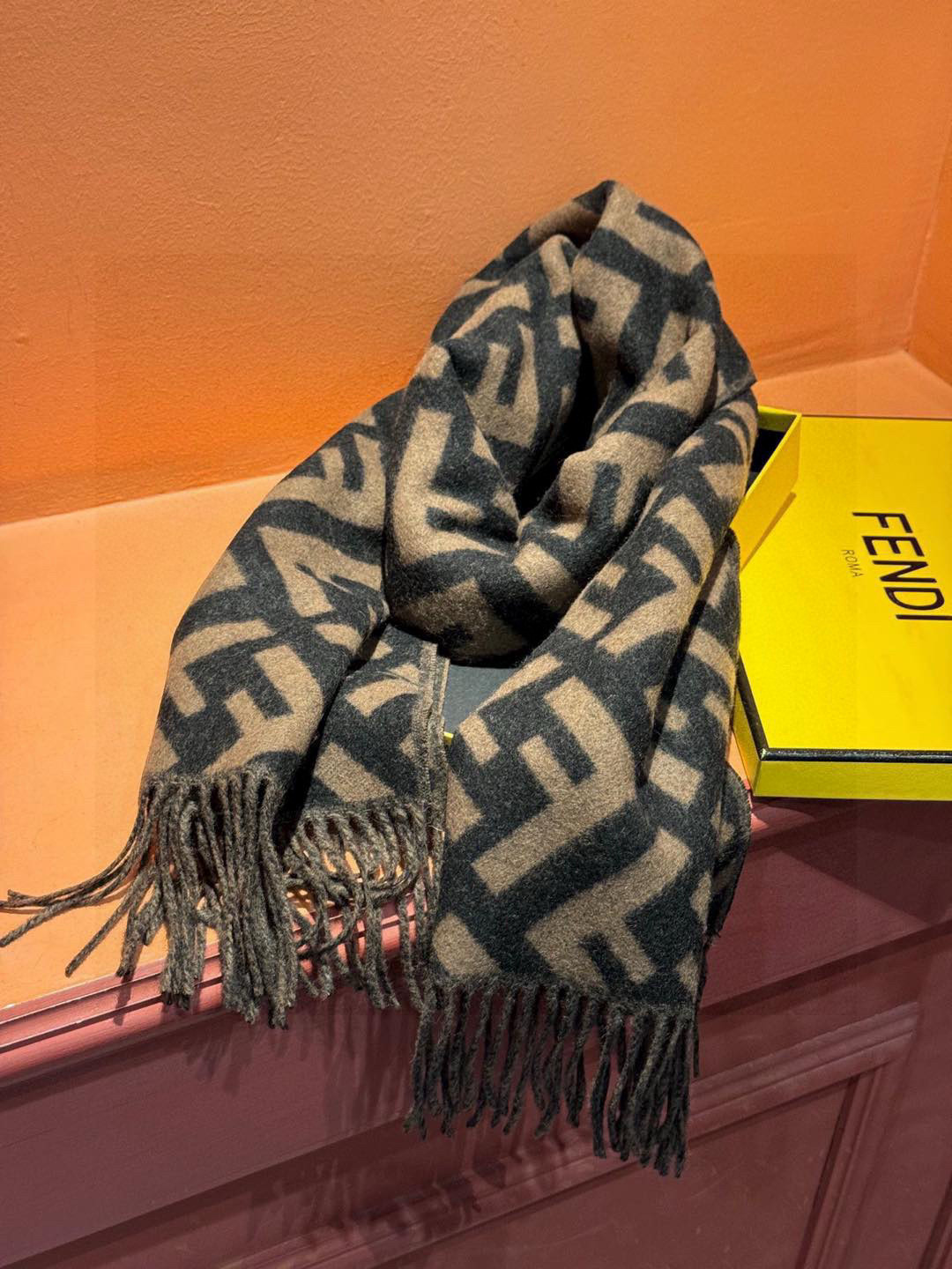 Fendi cashmere scarf