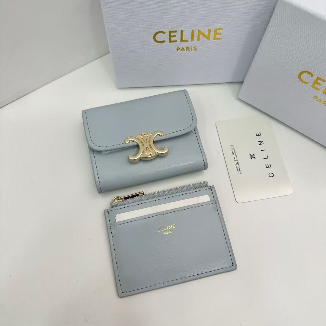 Celine short wallet two-piece set