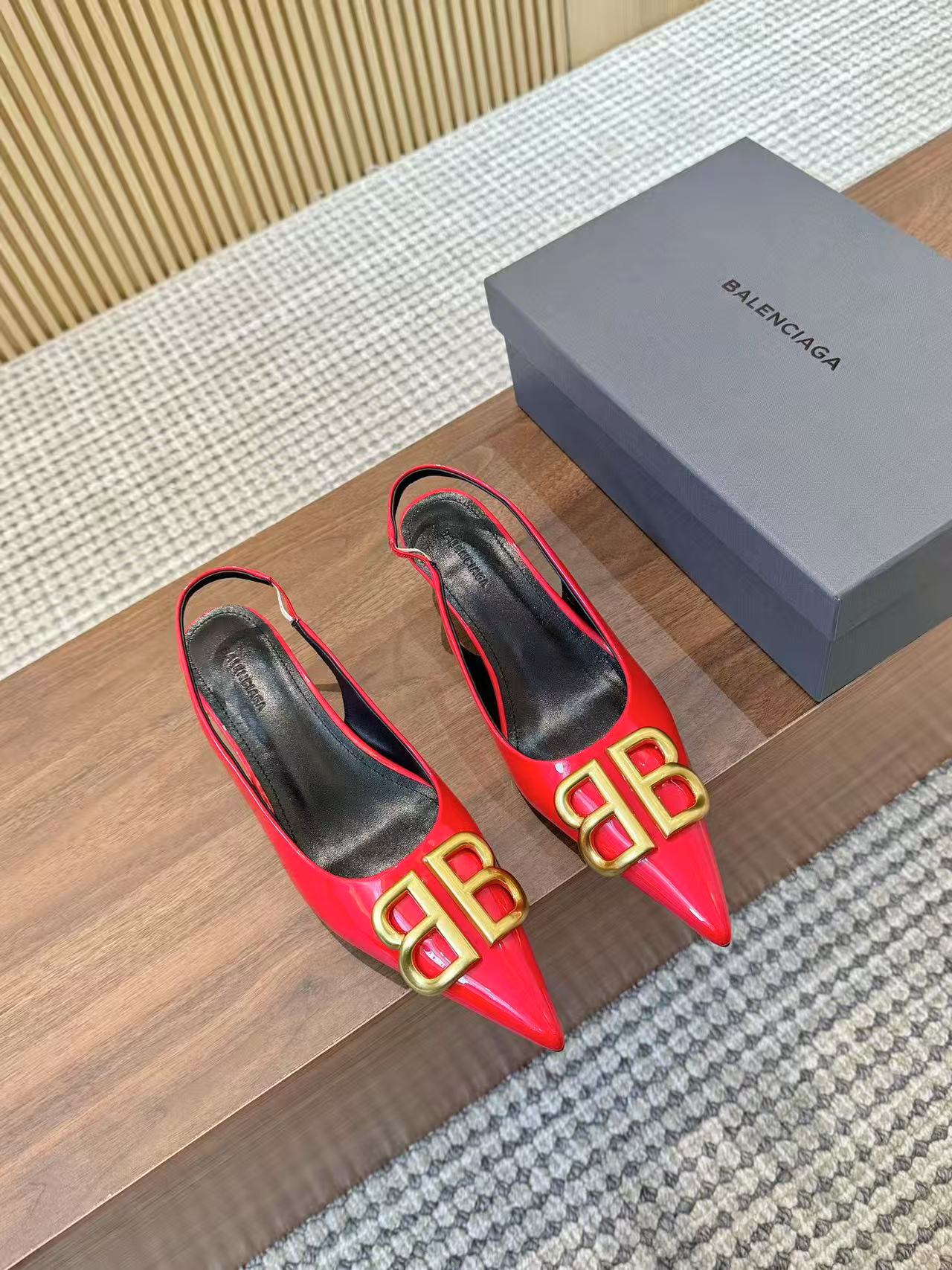 Balenciaga pointed high heels