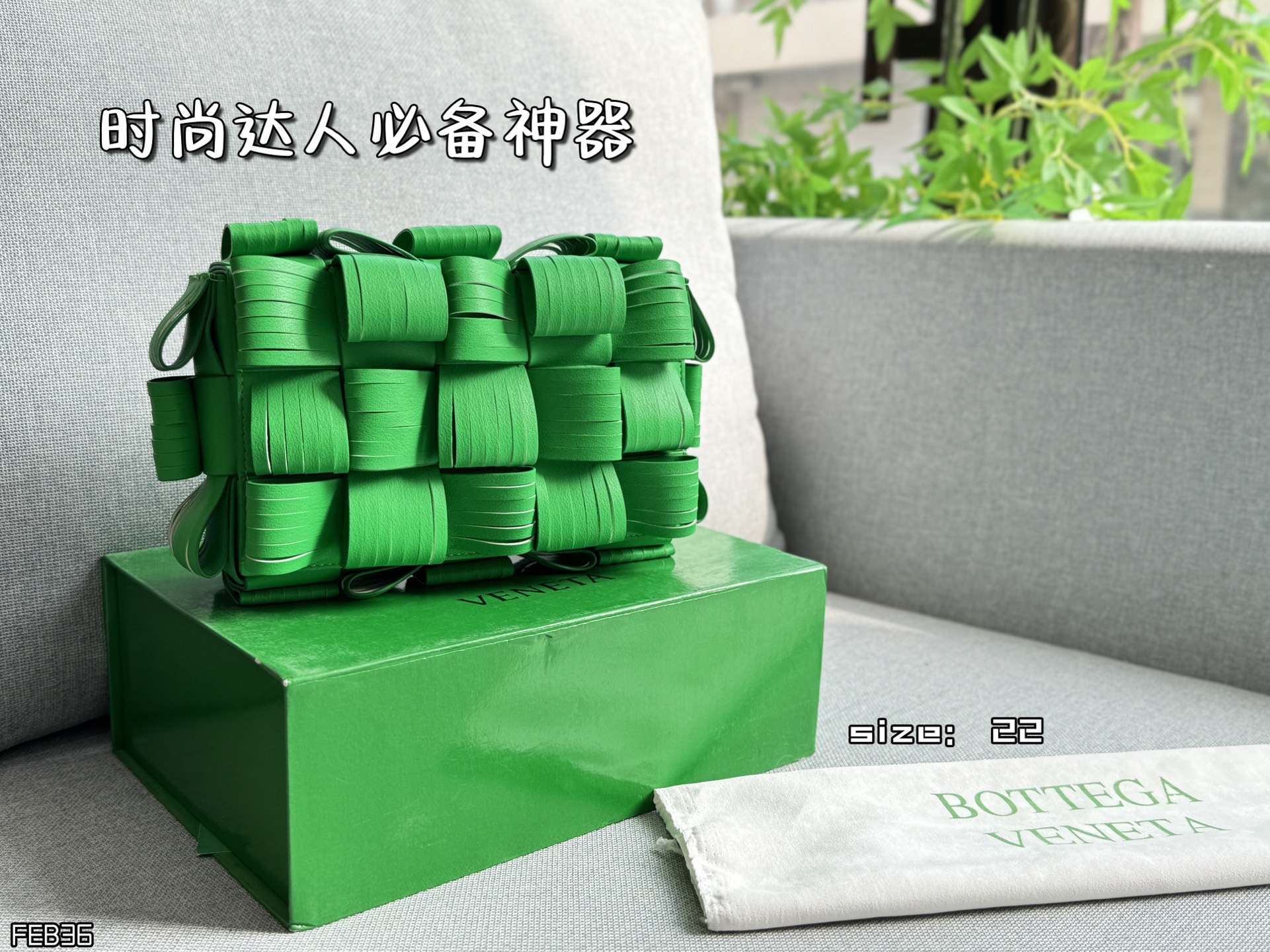 Boteaa Veneta CASSETTE Pillow bag