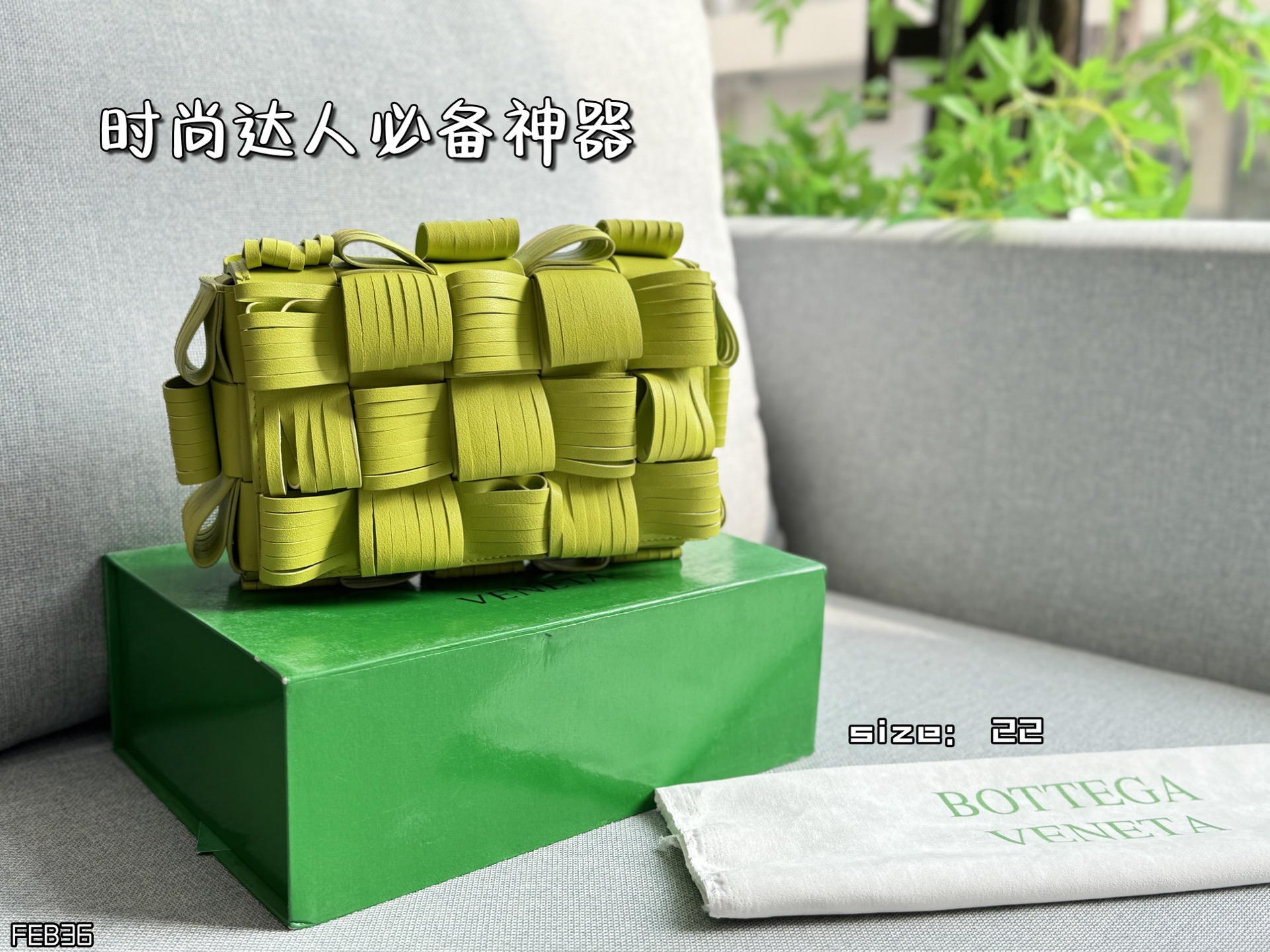 Boteaa Veneta CASSETTE Pillow bag