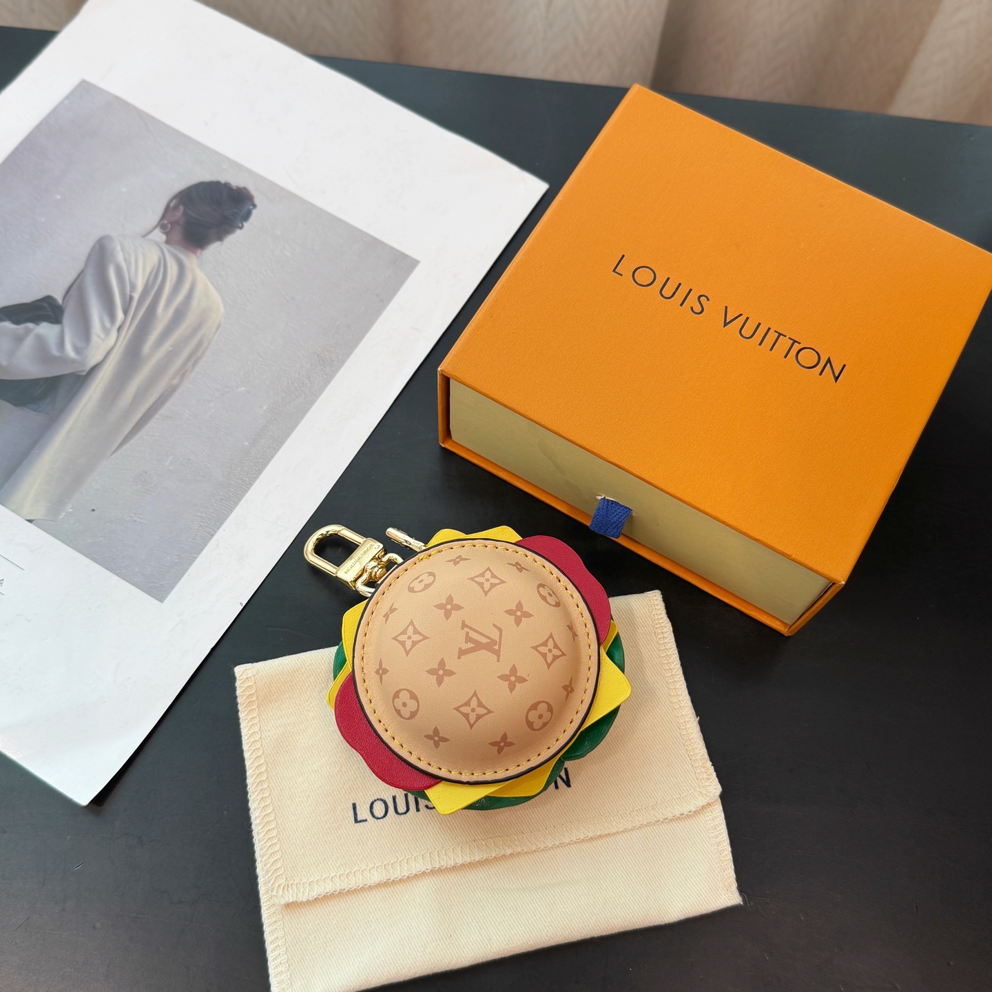 Louis Vuitton headphone case pendant