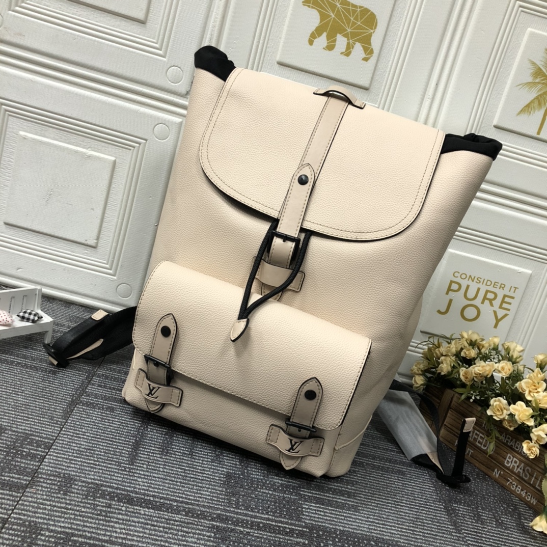 LV Christopher Taurillon shoulder backpack bag