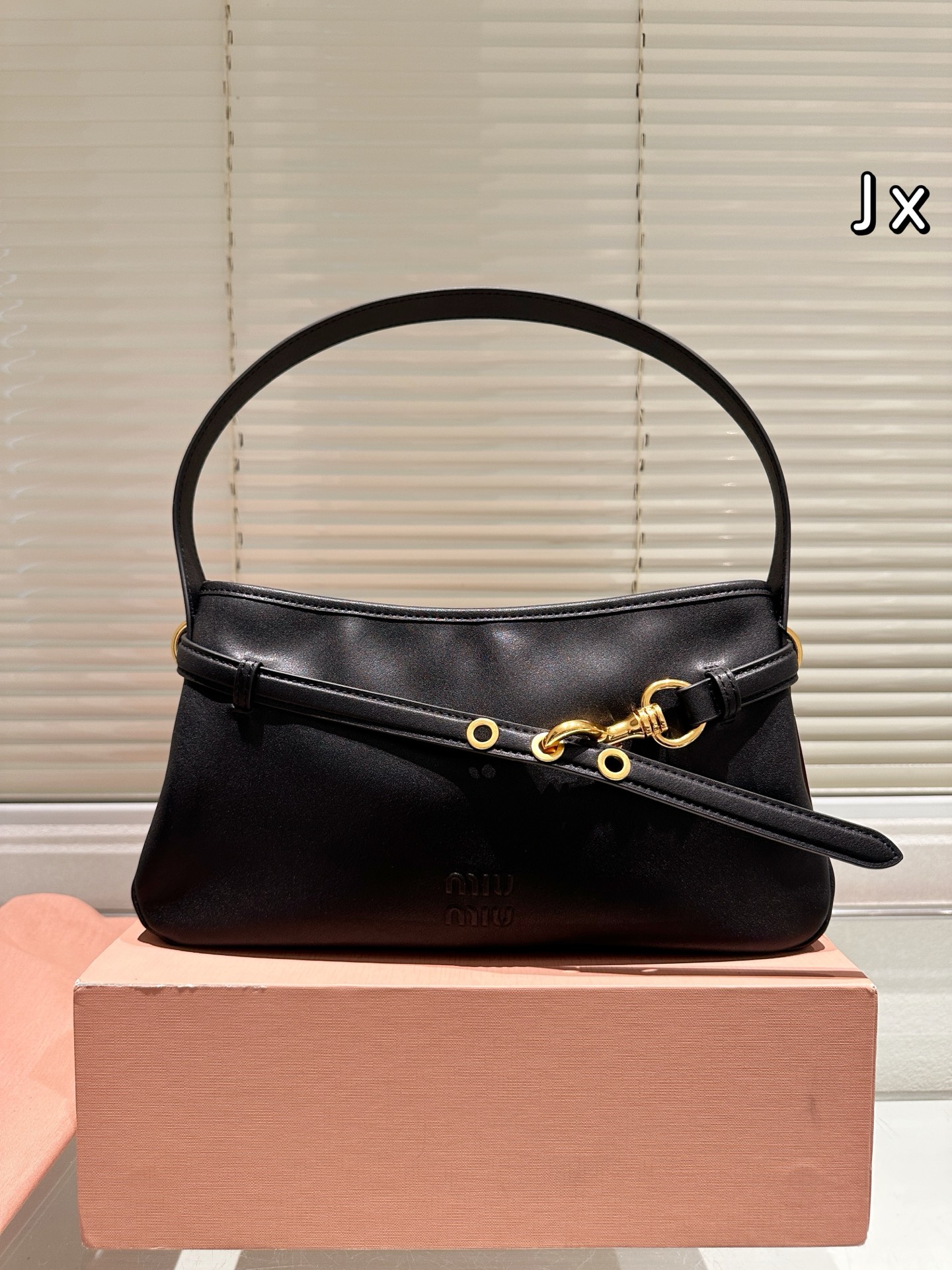 MIUMIU Aventure Nappa underarm bag