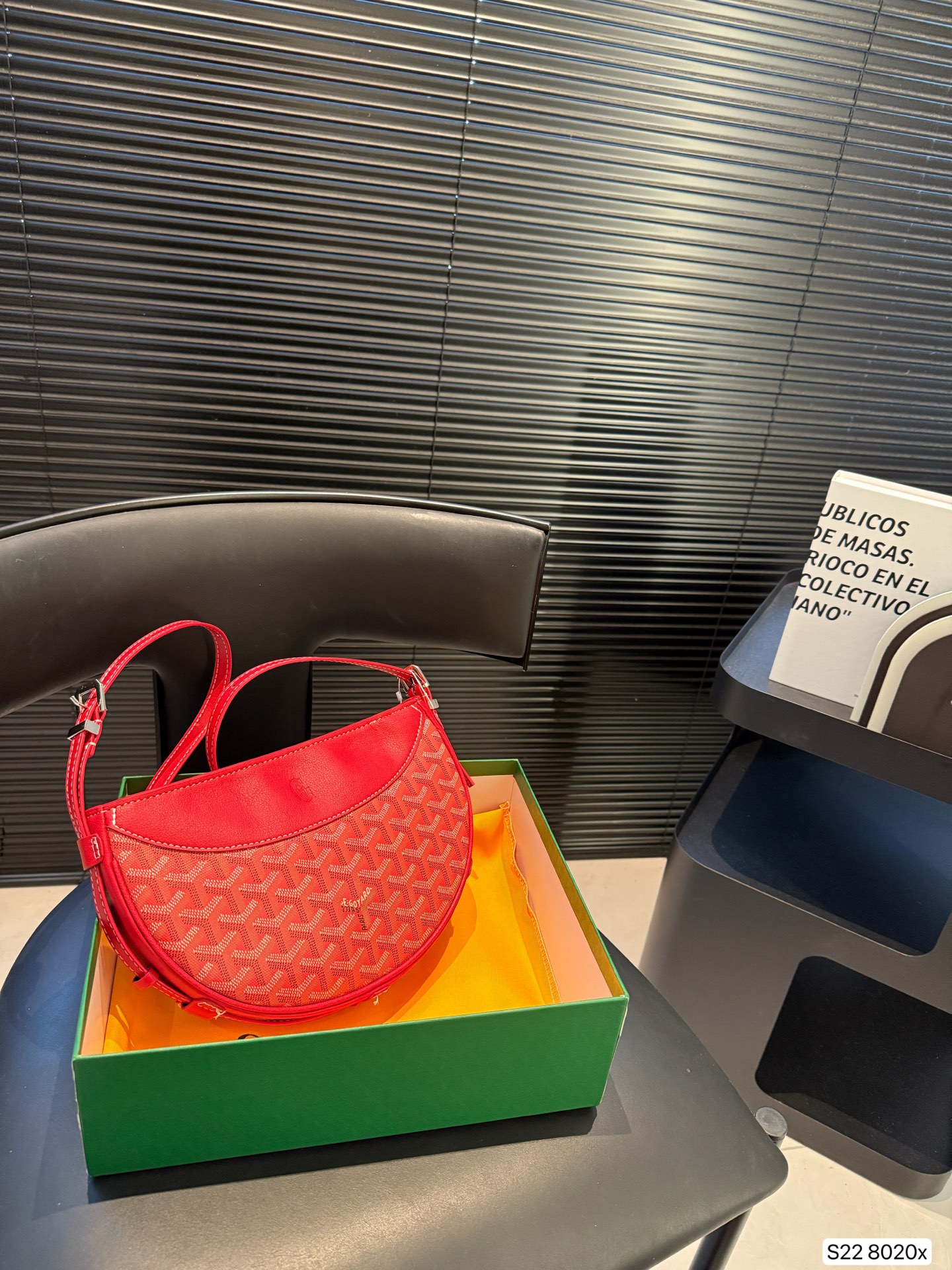 GOYARD semi-circular bag