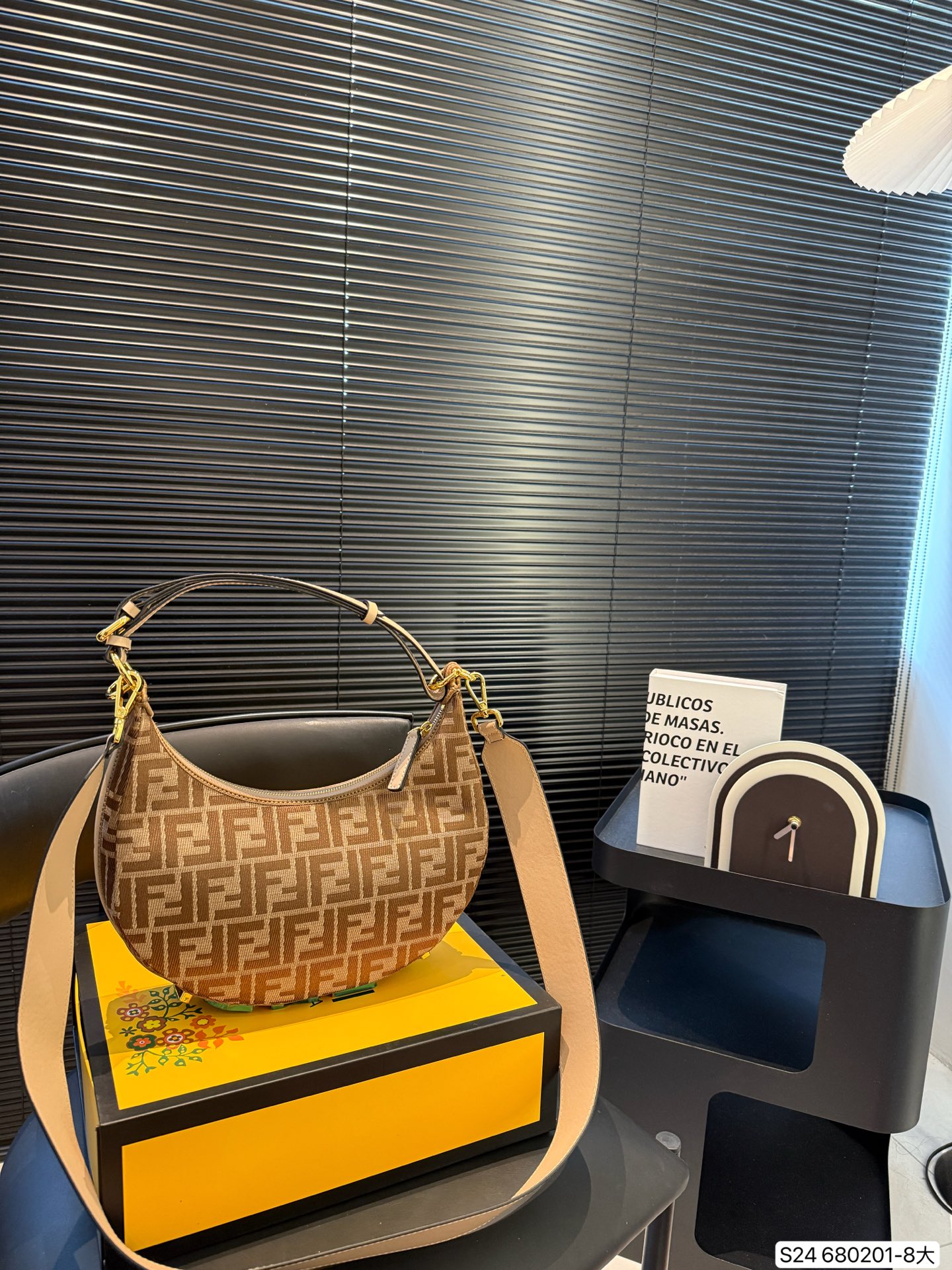 Fendi half-moon underarm bag