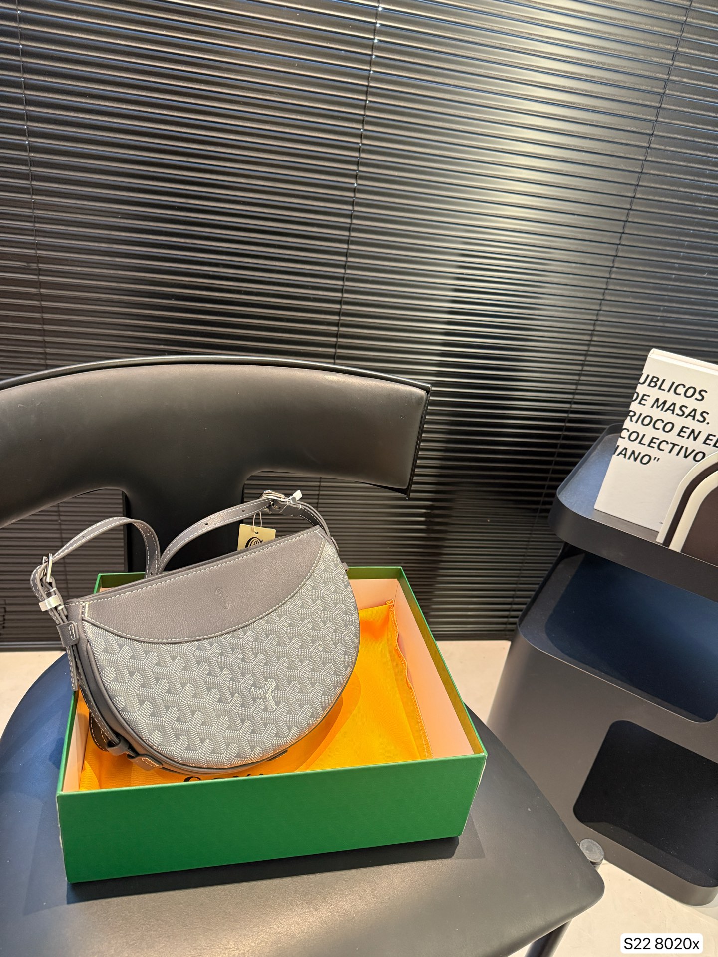 GOYARD semi-circular bag