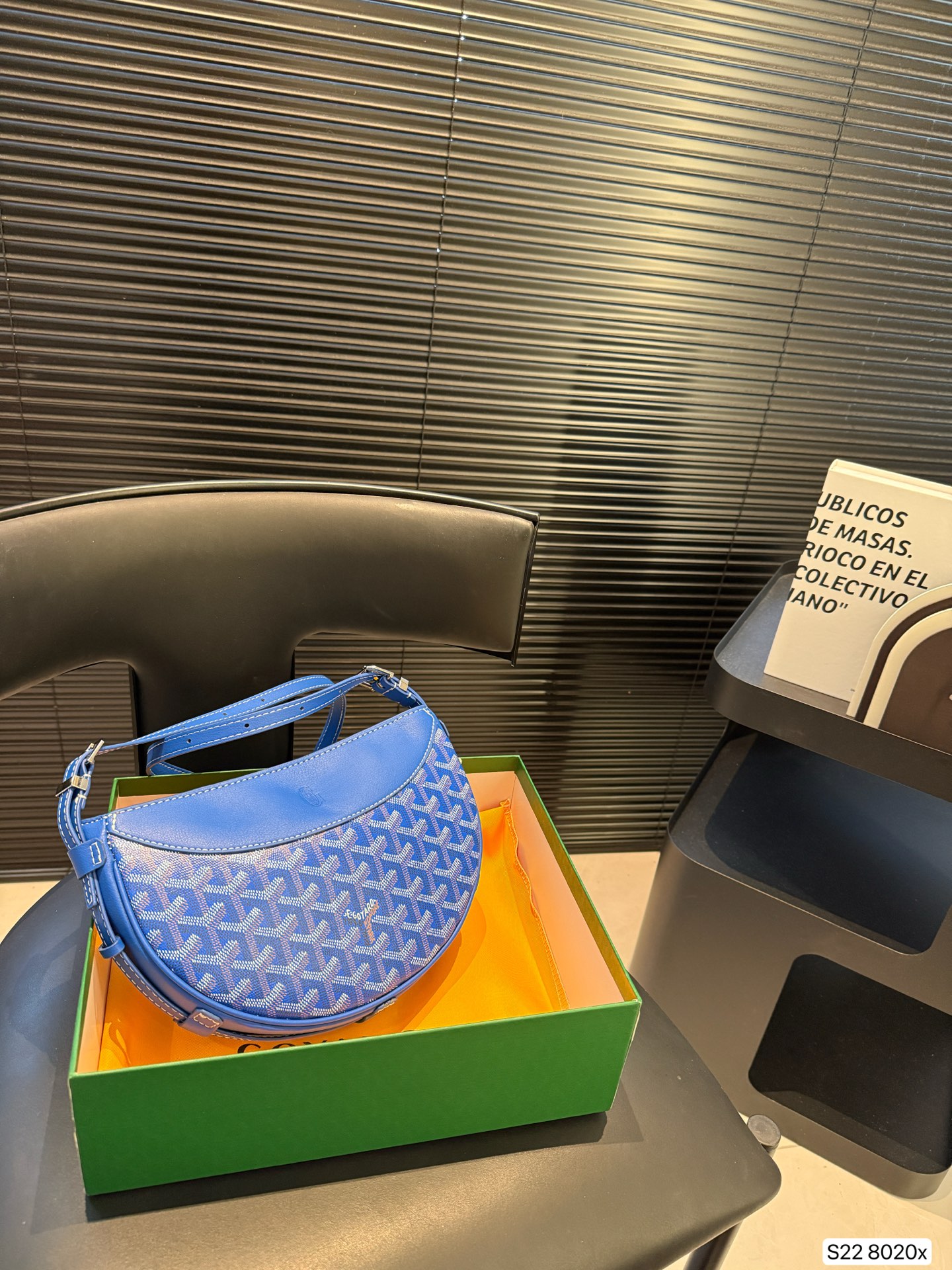 GOYARD semi-circular bag