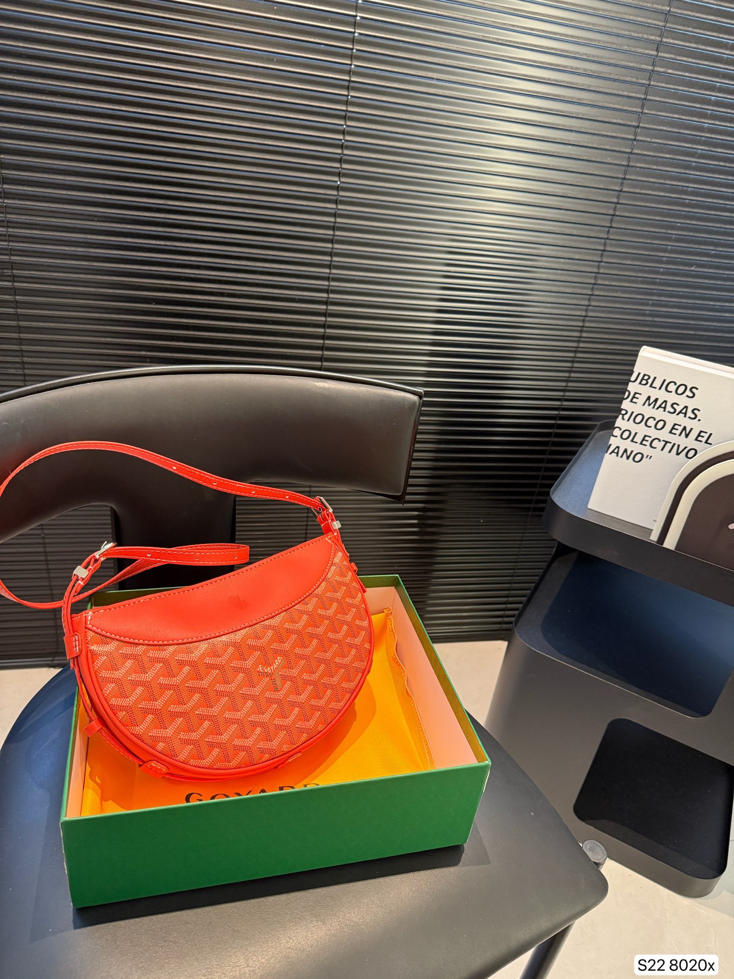 GOYARD semi-circular bag