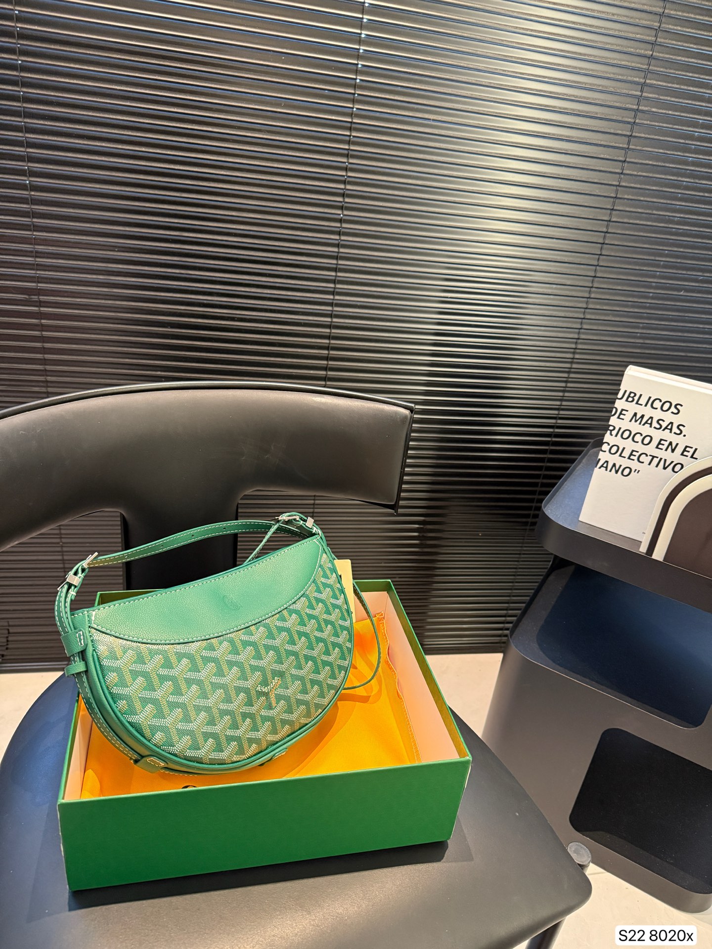 GOYARD semi-circular bag