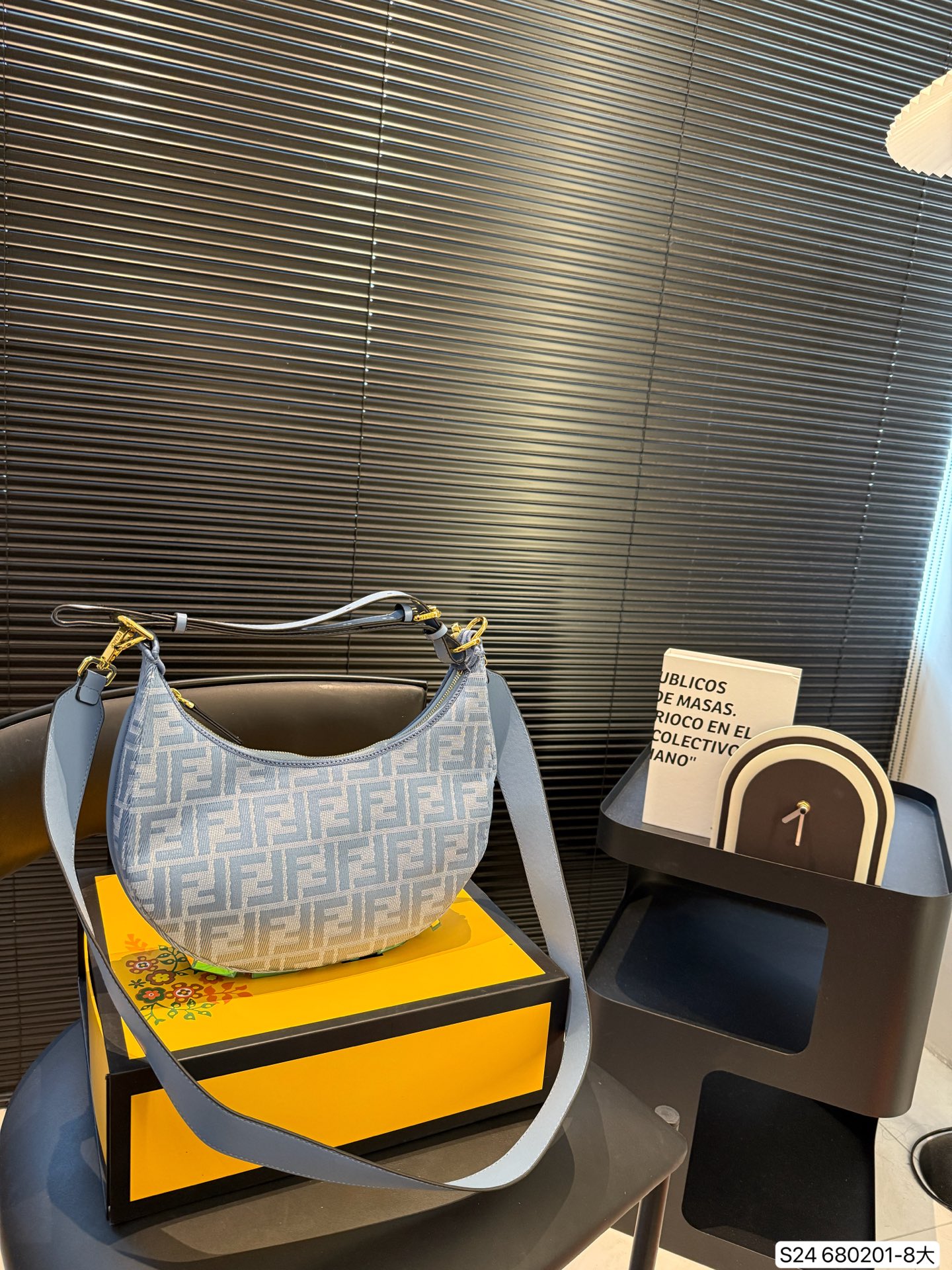 Fendi half-moon underarm bag