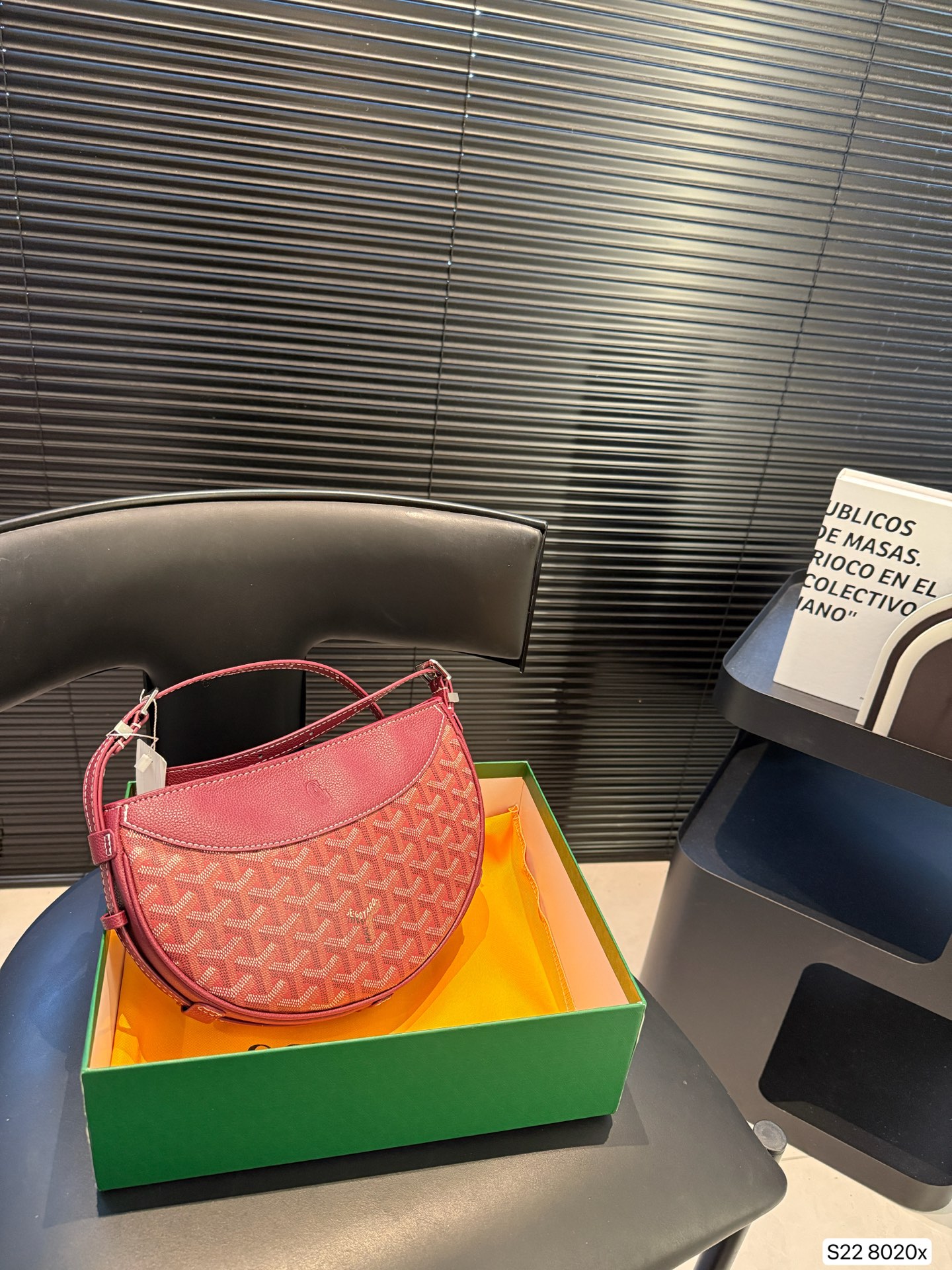 GOYARD semi-circular bag