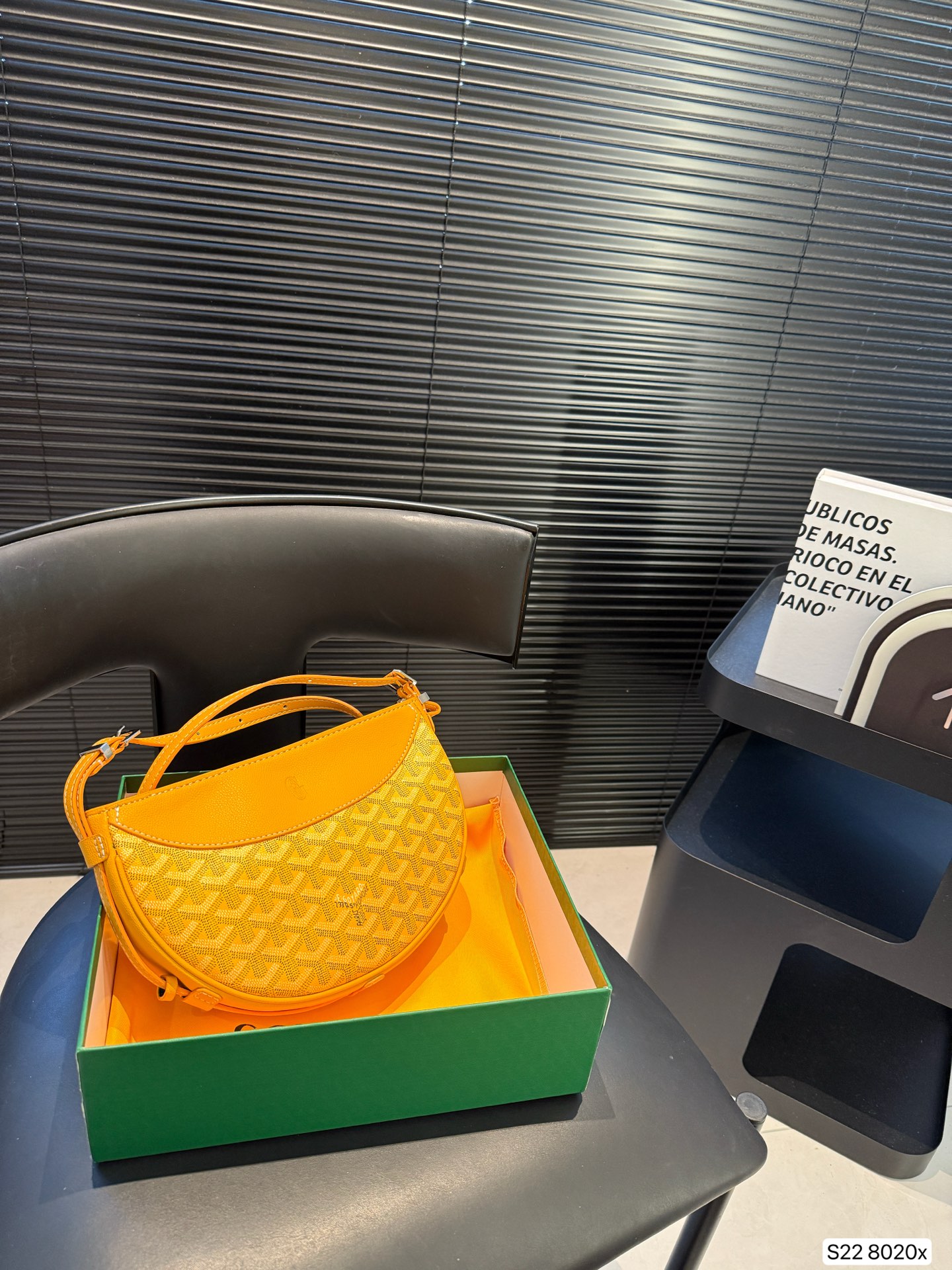 GOYARD semi-circular bag