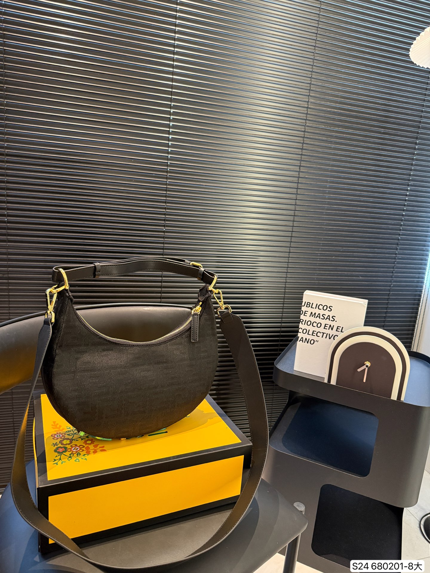 Fendi half-moon underarm bag