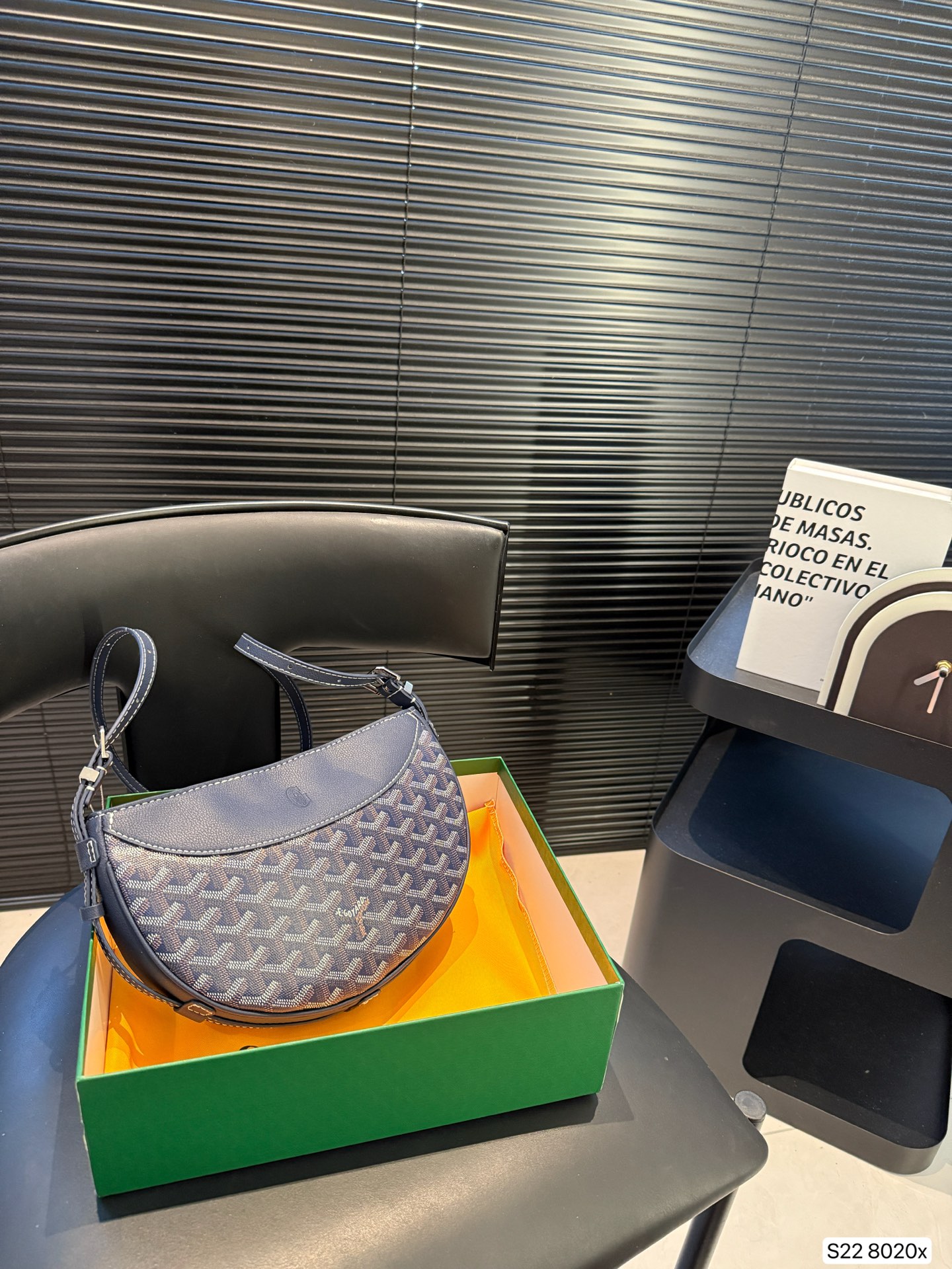 GOYARD semi-circular bag