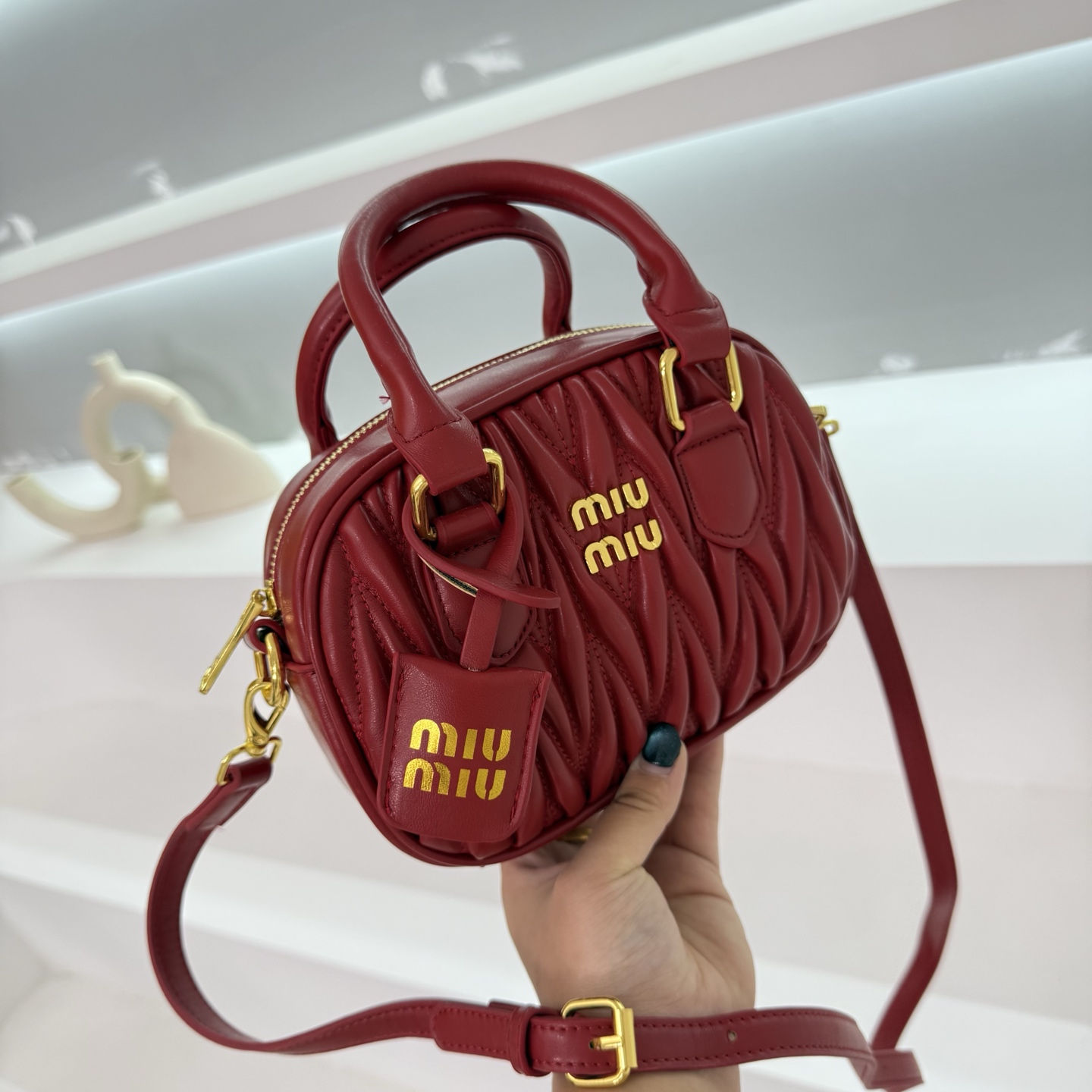 MIUMIU single-shoulder crossbody bag 8A